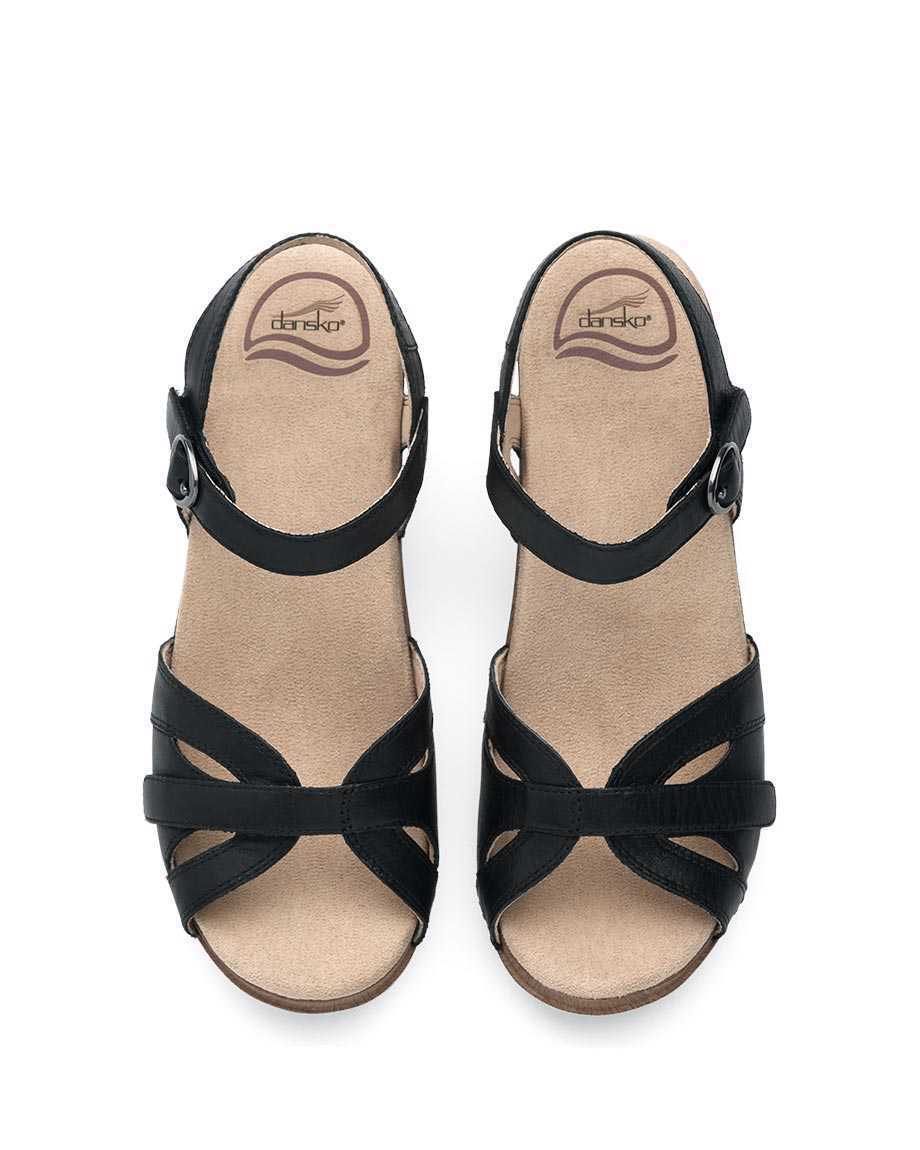 Women's Dansko Season Color: Black Full Grain 5