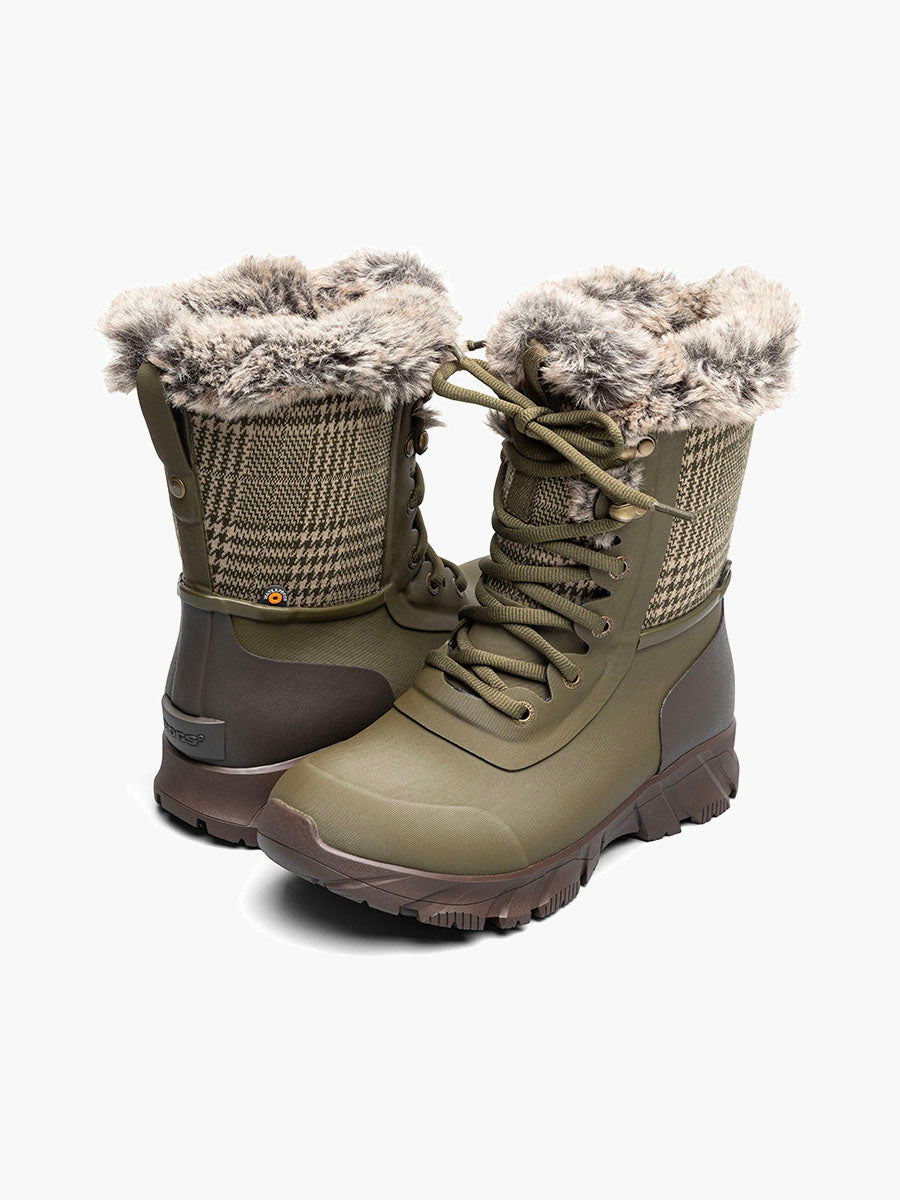 Women's Bogs Arcata II Plaid Winter Boots 2