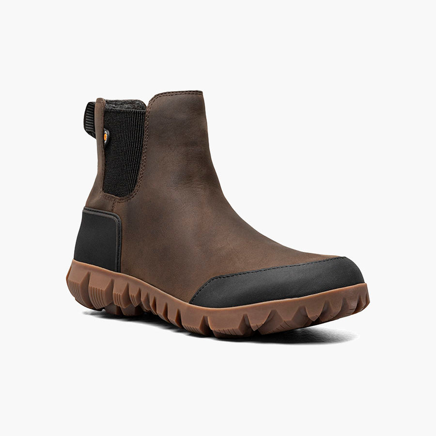 Men's Bogs Urban Leather Chelsea Waterproof Boots