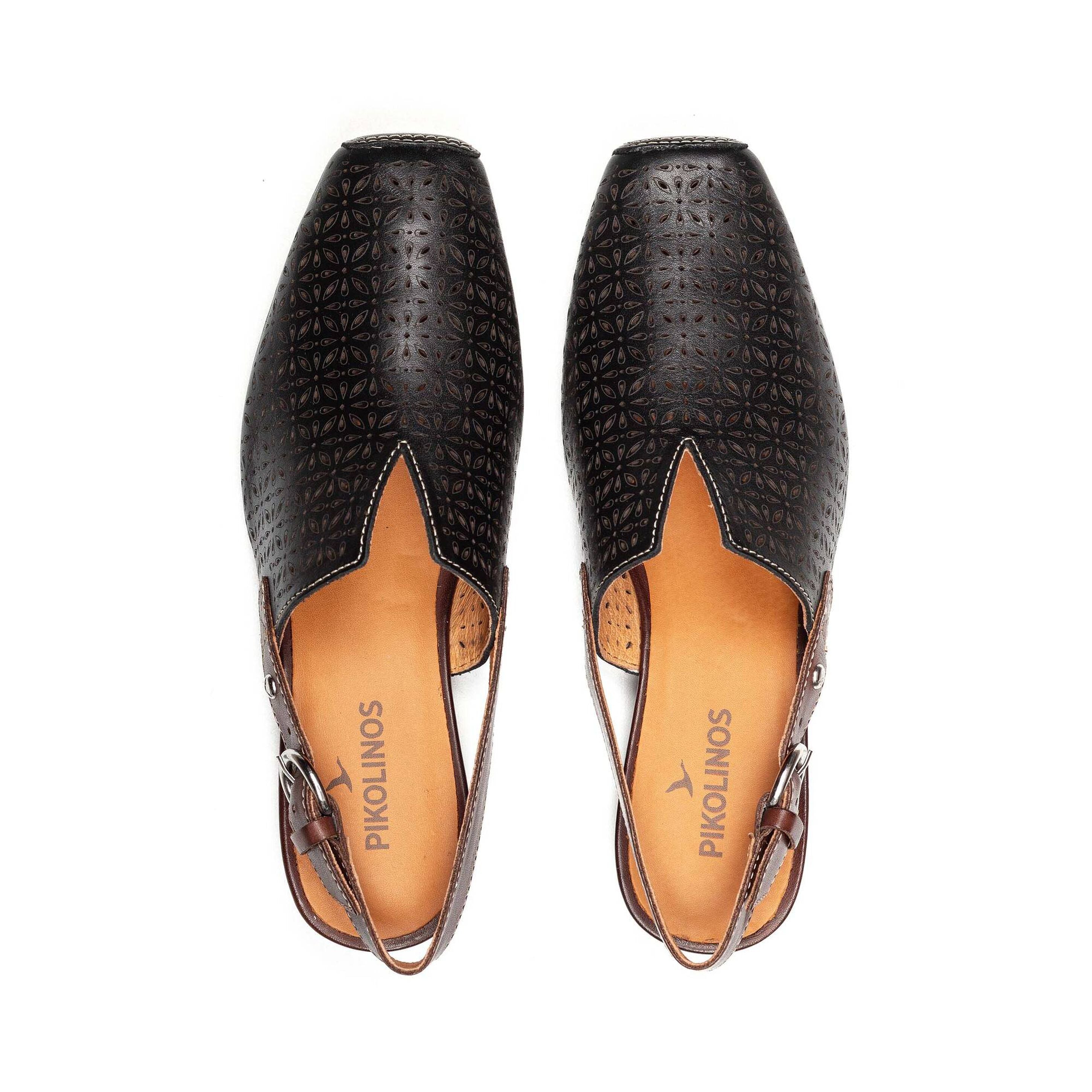 Women's Pikolinos Alameda Heeled Shoes With Buckle 6