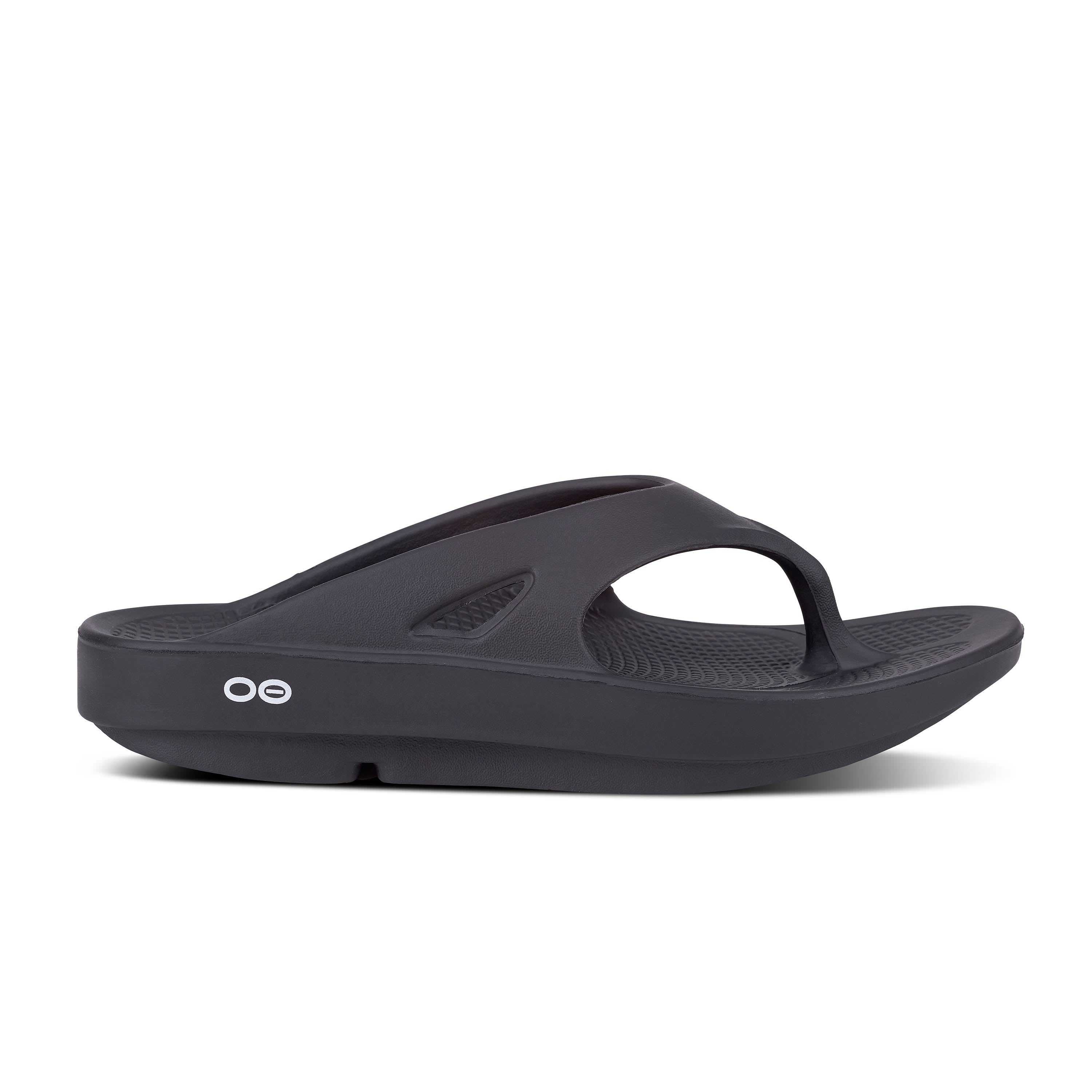 Unisex OOfos OOriginal Thong Color: Black 2