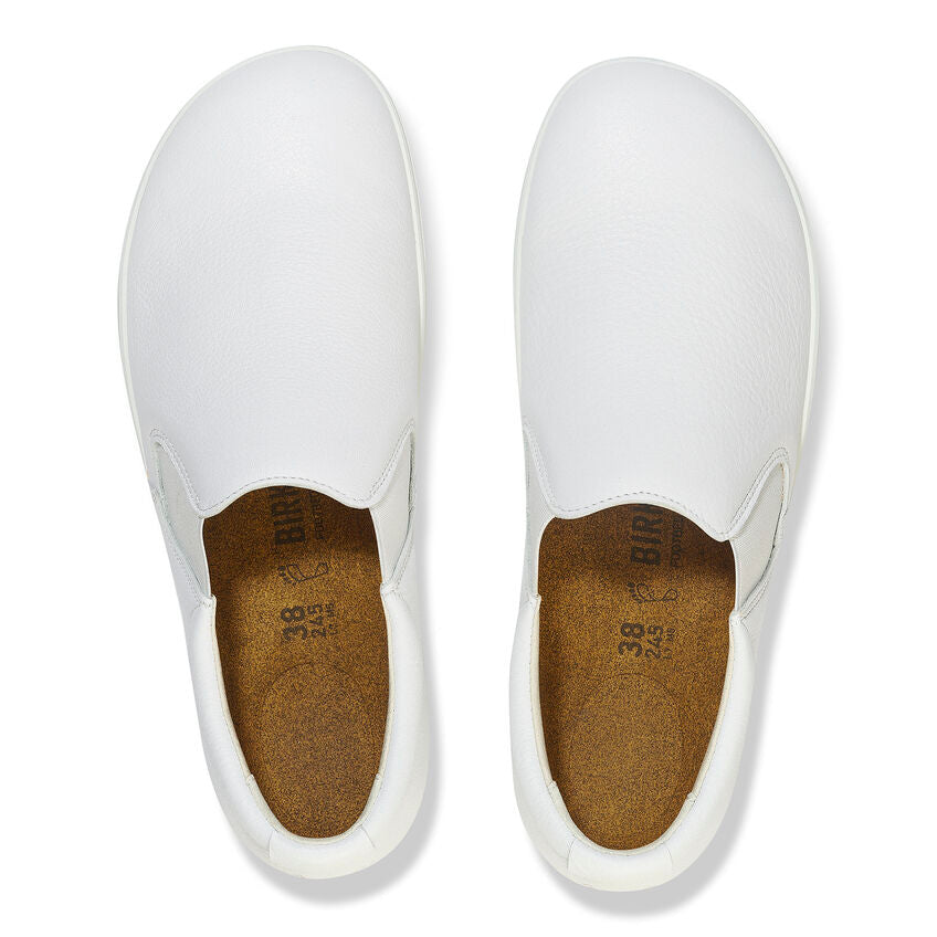 Birkenstock QO 400 Leather Color: White 3