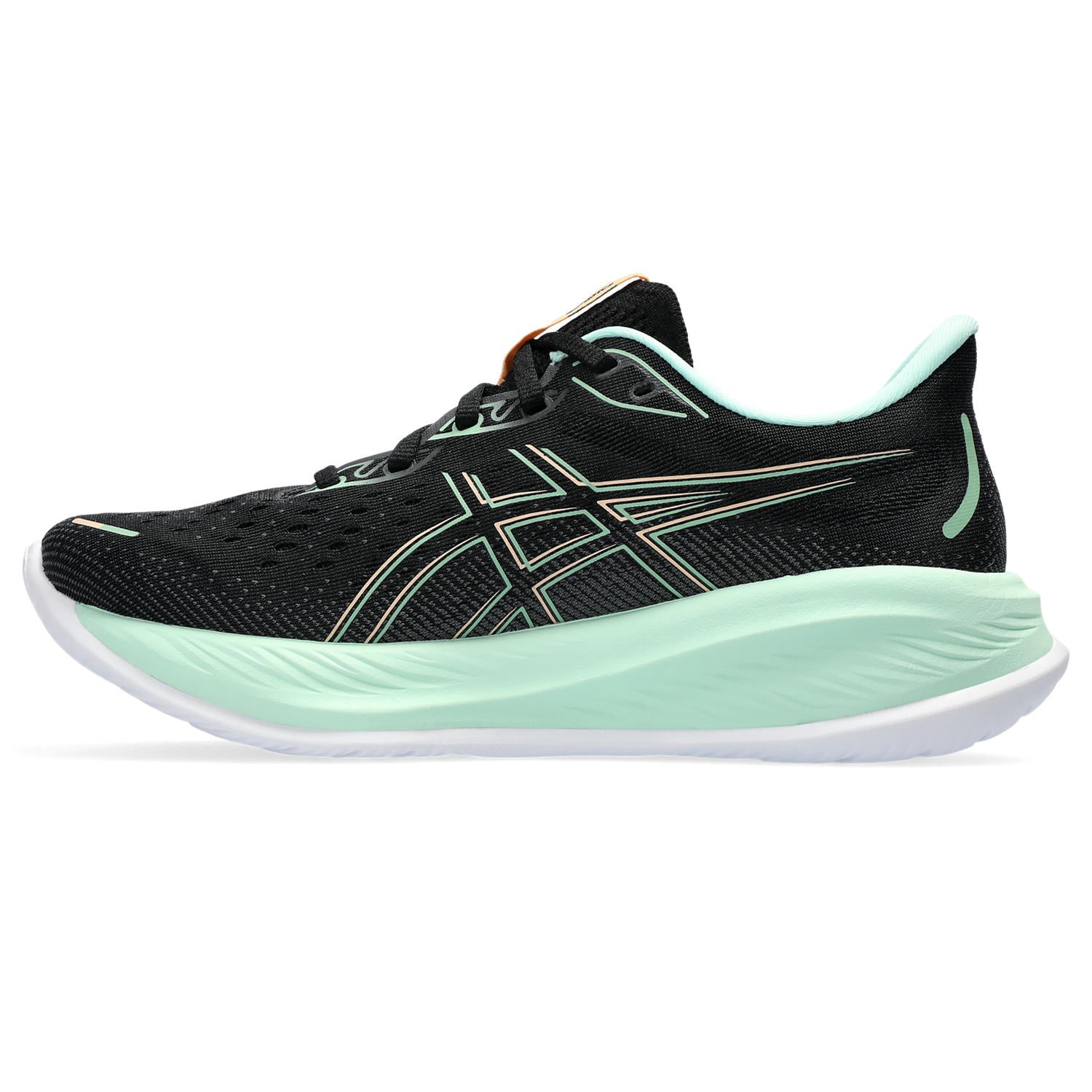 Women's Asics Gel-Cumulus 26 Color: Black/Mint Tint 7