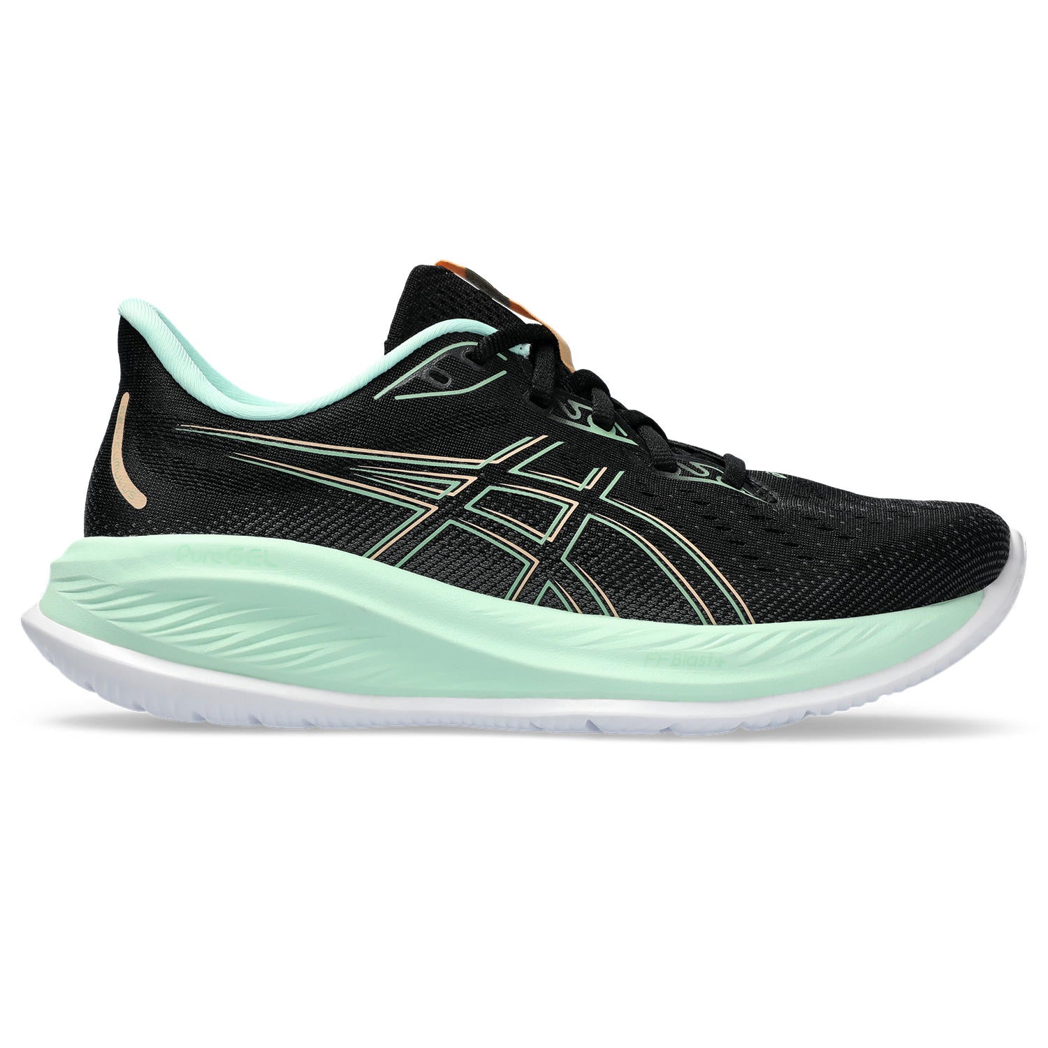 Women's Asics Gel-Cumulus 26 Color: Black/Mint Tint 2