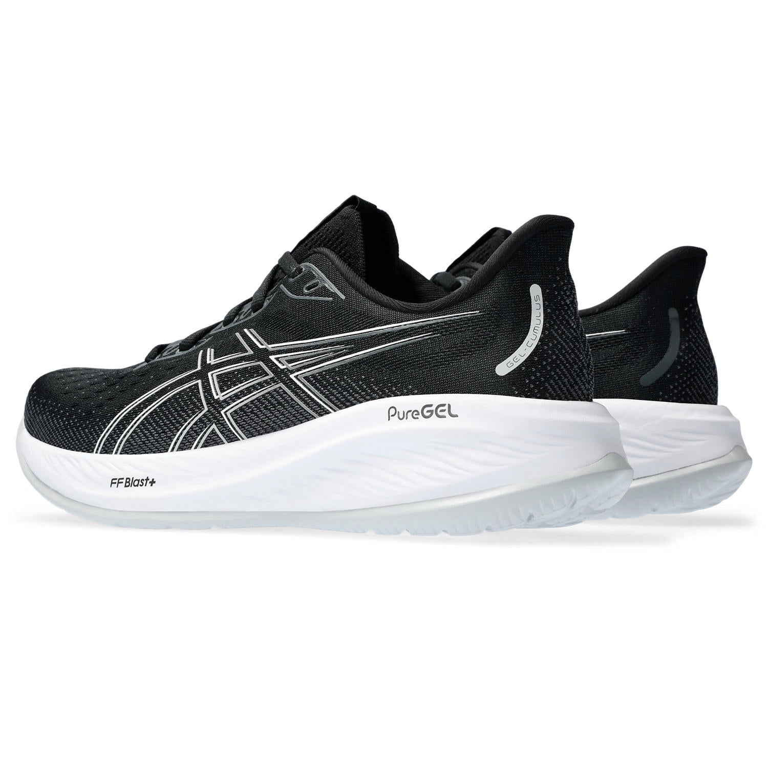 Women's Asics Gel-Cumulus 26 Color: Black/Concrete 5