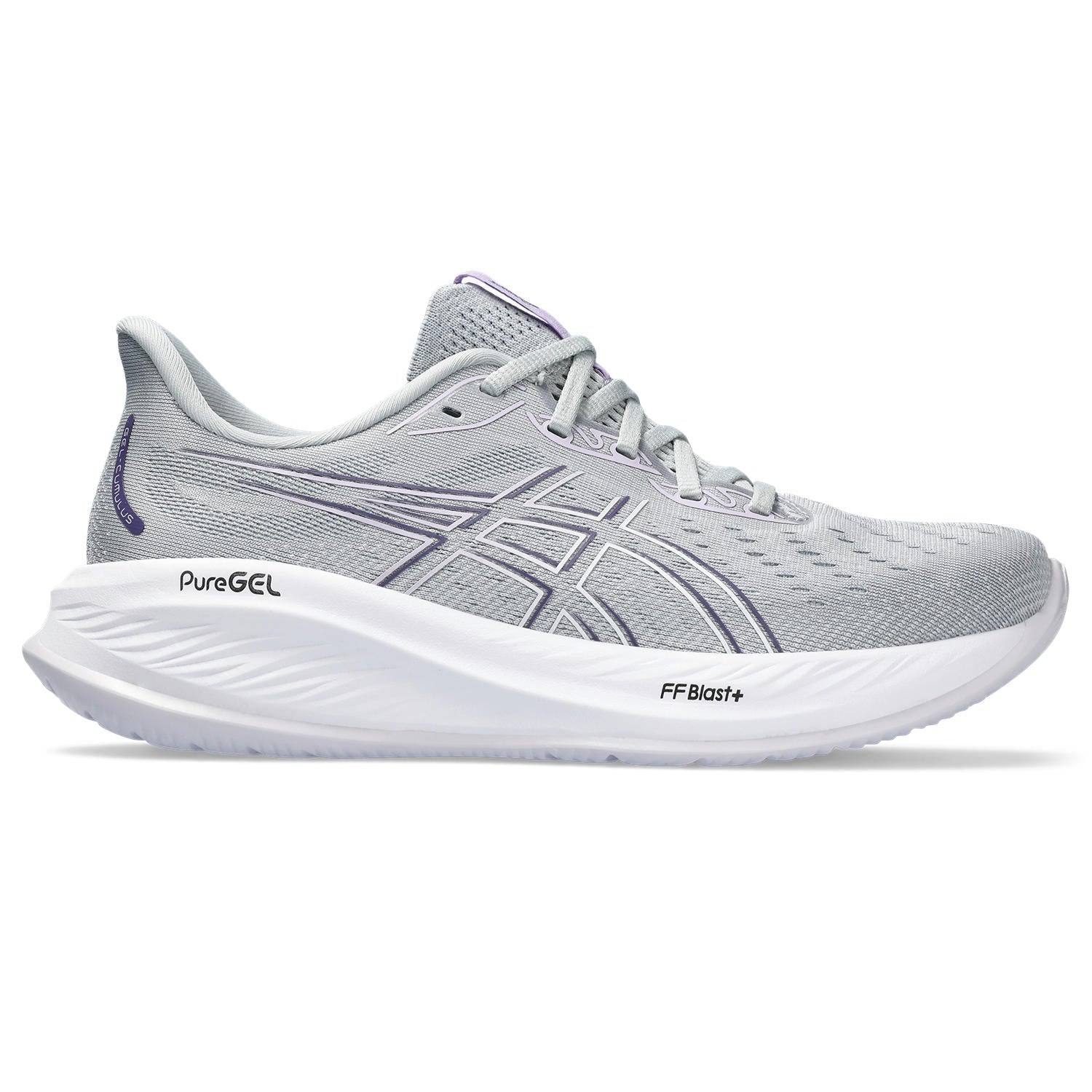 Women's Asics Gel-Cumulus 26 Color: Piedmont Grey/White 2