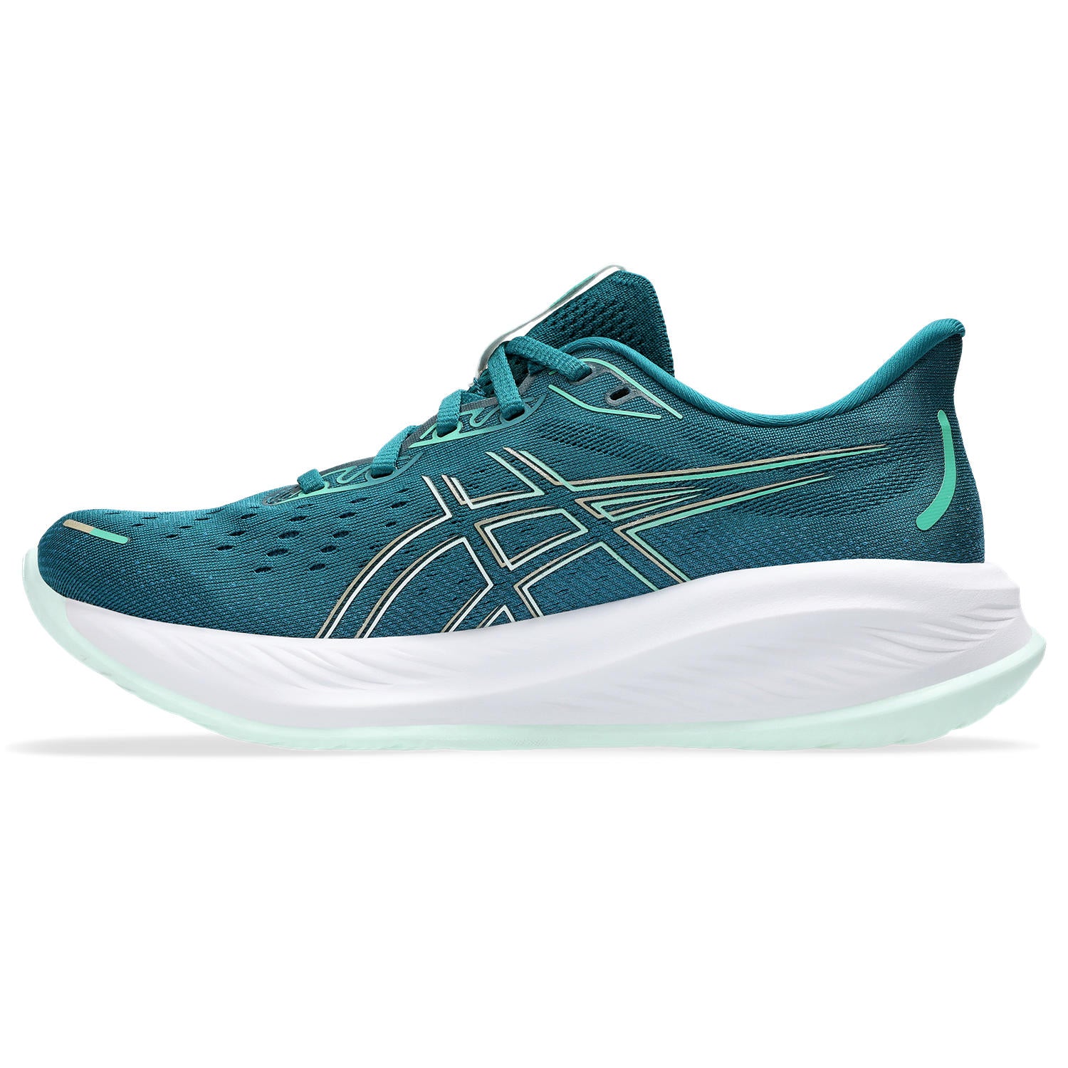 Women's Asics Gel-Cumulus 26 Color: Rich Teal/Pale Mint 8
