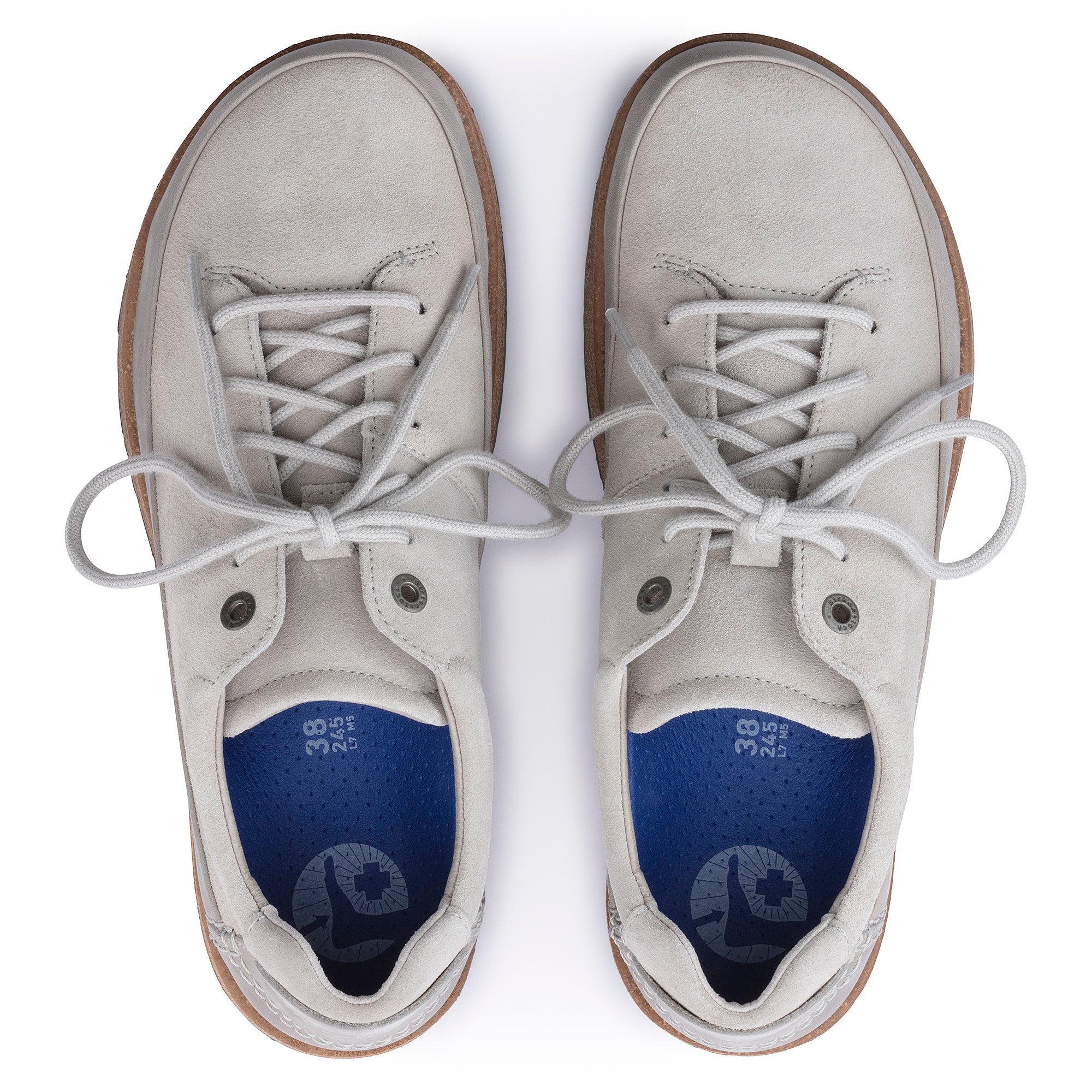 Birkenstock Honnef Low Suede Leather Color: Whale Gray