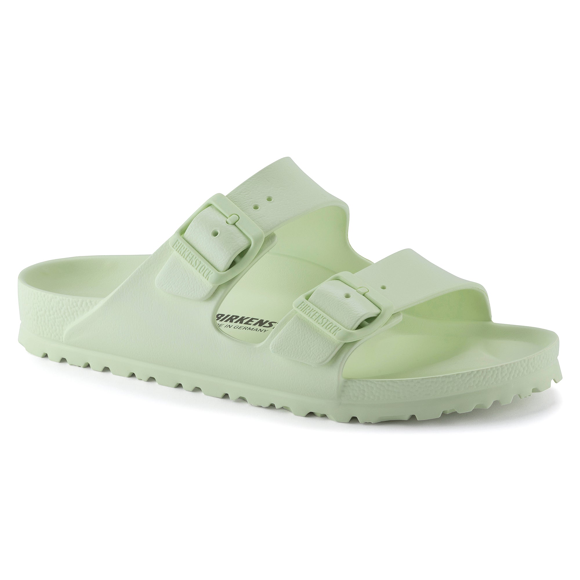Women's Birkenstock Arizona Essentials EVA Color: Faded Lime 2