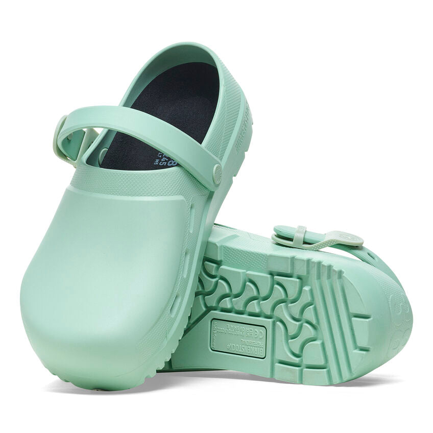 Birkenstock Birki Air 2.0 Polyurethane Color: Matcha 1