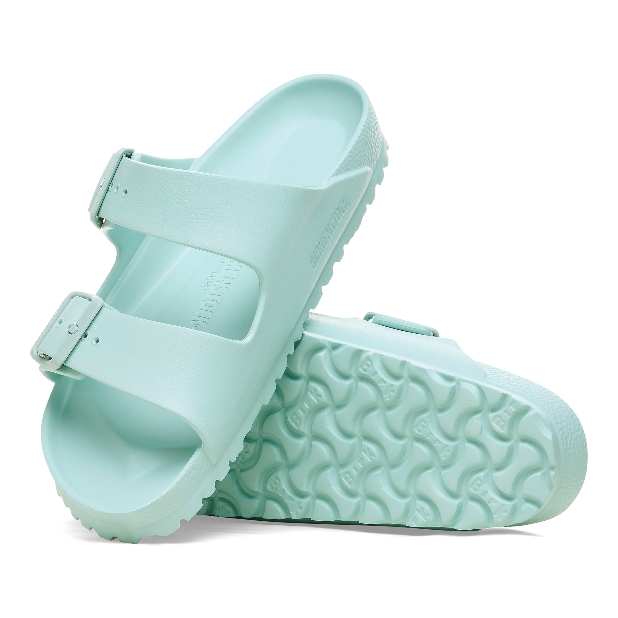 Women's Birkenstock Arizona Essentials EVA Color: Surf Green 1