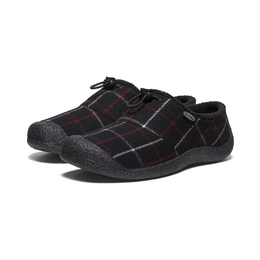 Women's Keen Howser III Slide Color: Black Plaid