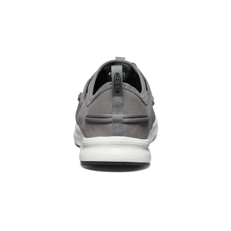 Men's Keen UNEEK O3 Sneaker Sandal Color: Steel Grey/ Star White 4