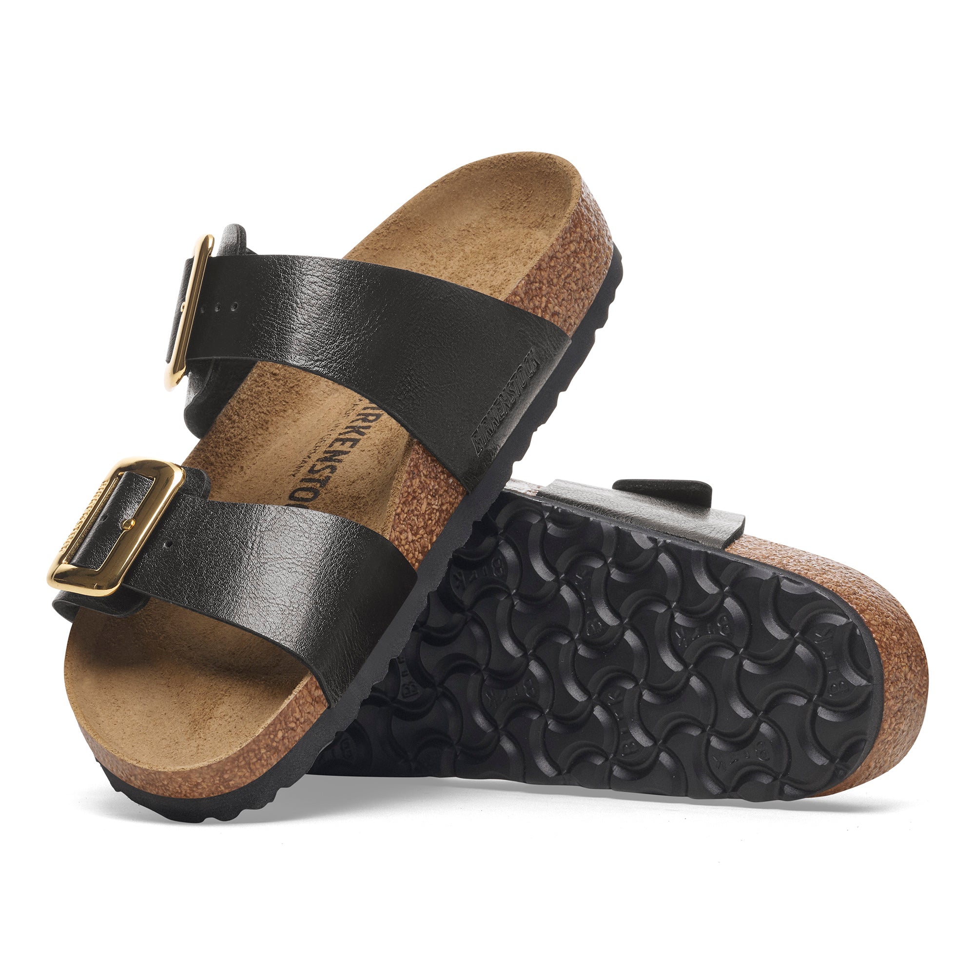 Women's Birkenstock Sydney Luxe Buckle Birko-Flor Sandal 4