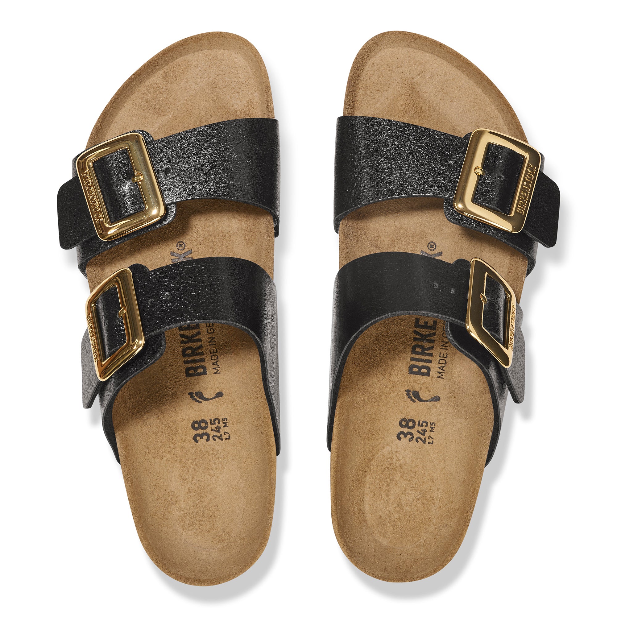 Women's Birkenstock Sydney Luxe Buckle Birko-Flor Sandal 6