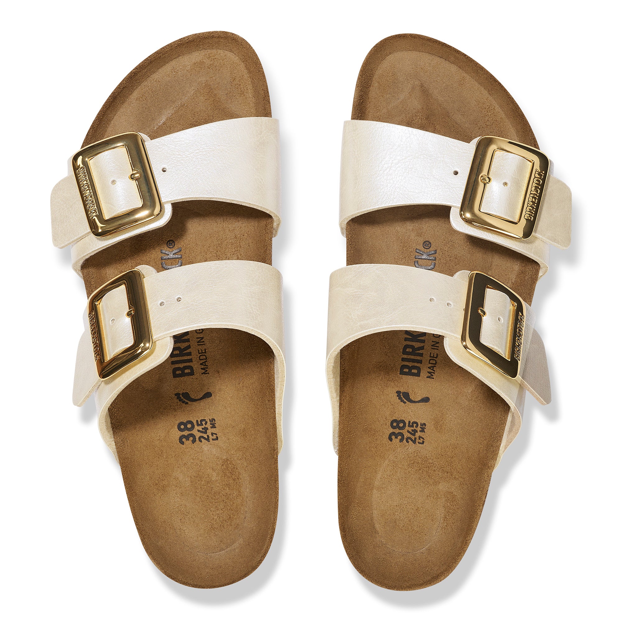 Women's Birkenstock Sydney Luxe Buckle Birko-Flor Sandal 9