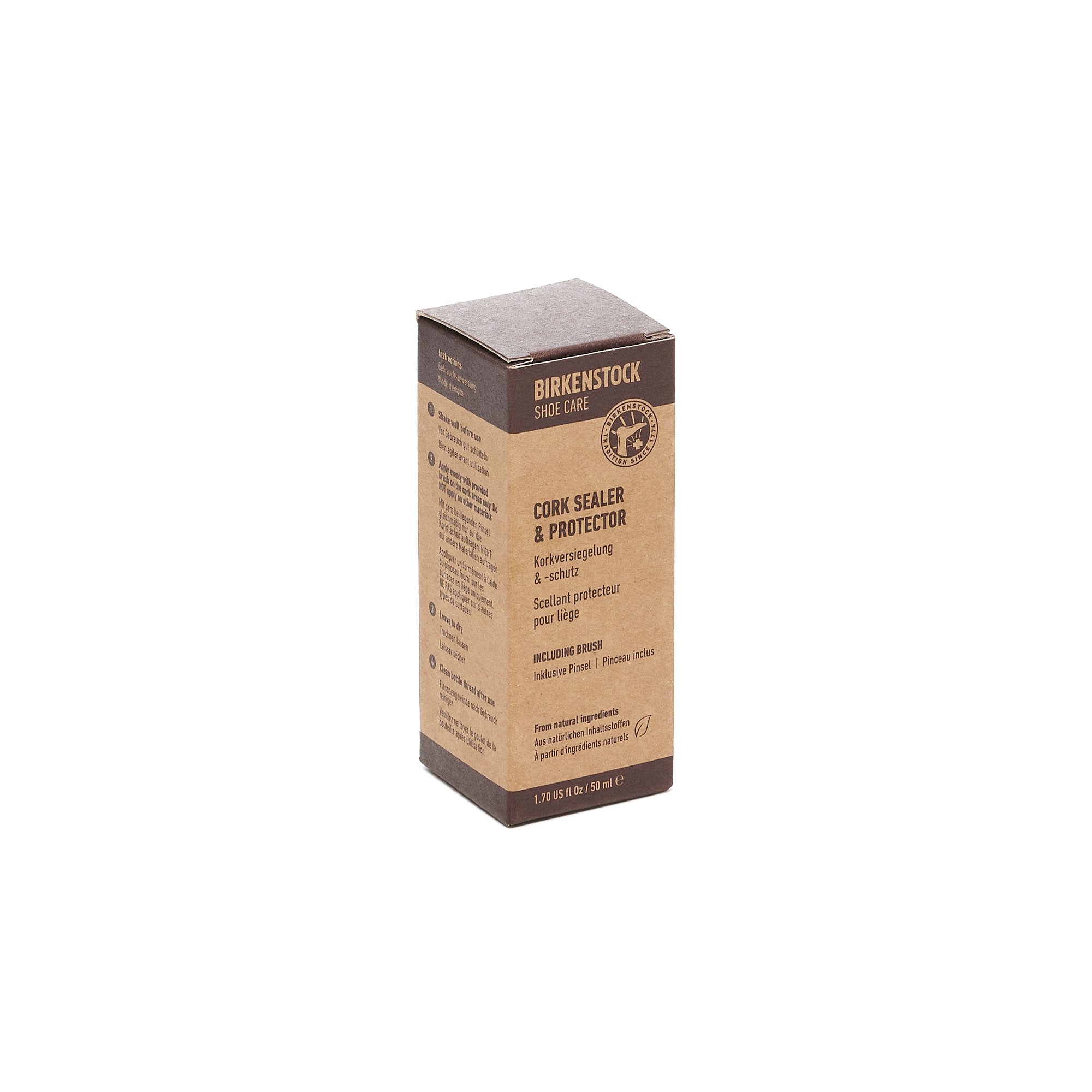 Birkenstock Cork Sealer and Protector (incl. Syn Brush) 3