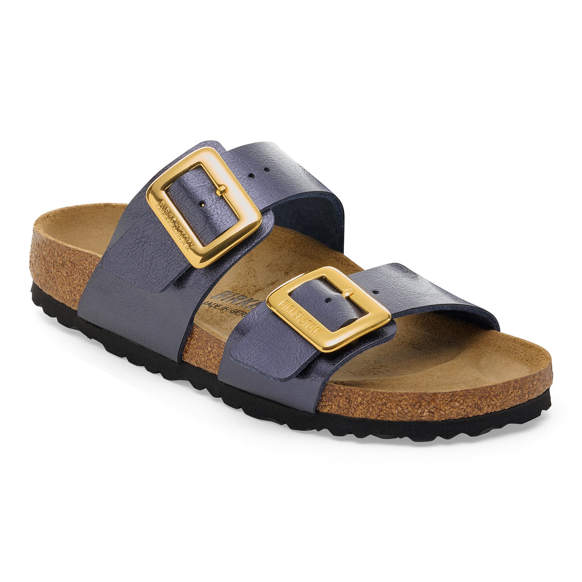 Women's Birkenstock Sydney Luxe Buckle Birko-Flor Sandal 11