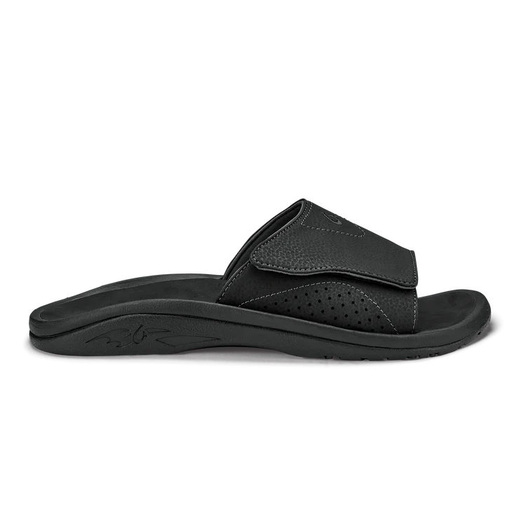 Men's Olukai Nalu Slide Color: Black 1