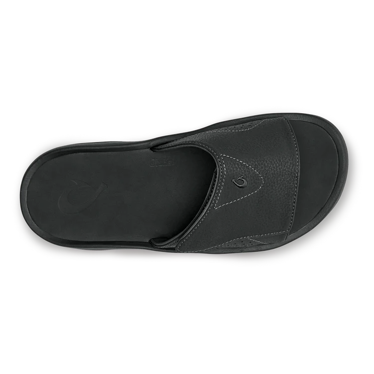 Men's Olukai Nalu Slide Color: Black 2