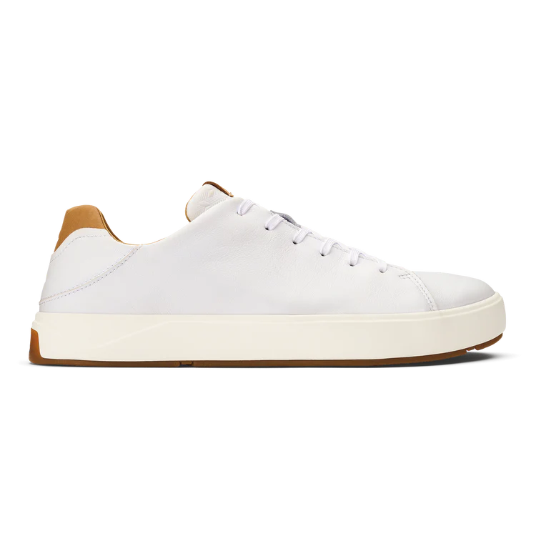Men's Olukai Lae‘ahi Li ‘Ili Waterproof Color: Bright White 1