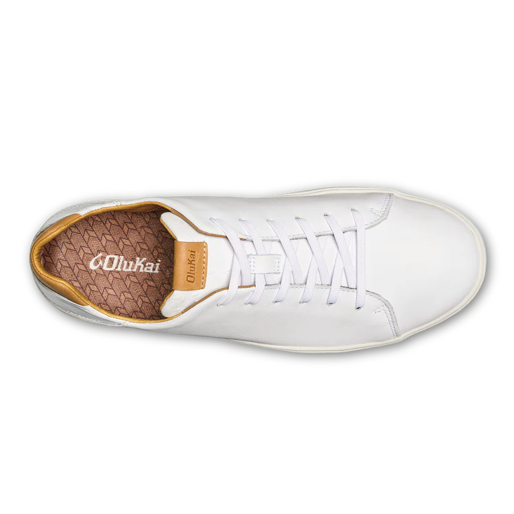Men's Olukai Lae‘ahi Li ‘Ili Waterproof Color: Bright White 4