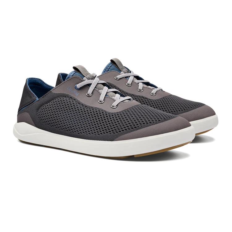 Men's Olukai Moku Pae Color: Pavement / Vintage Blue 5