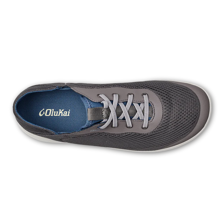 Men's Olukai Moku Pae Color: Pavement / Vintage Blue 4