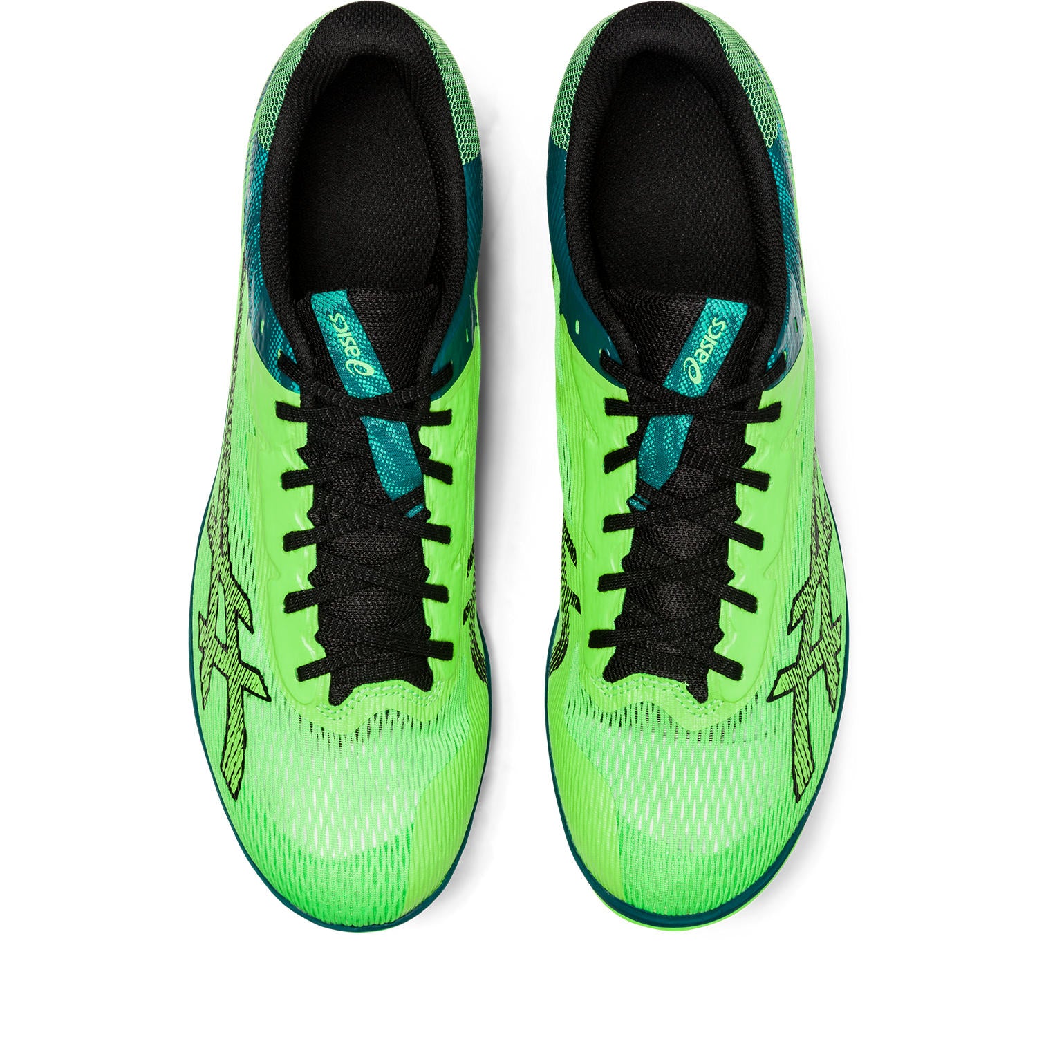 Asics Resurgence XC Unisex Track & Field Shoes Color: Green Gecko/Black