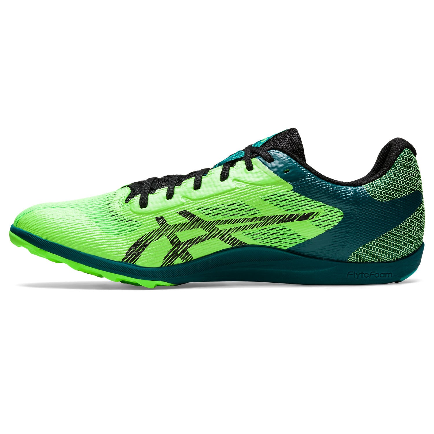 Asics Resurgence XC Unisex Track & Field Shoes Color: Green Gecko/Black