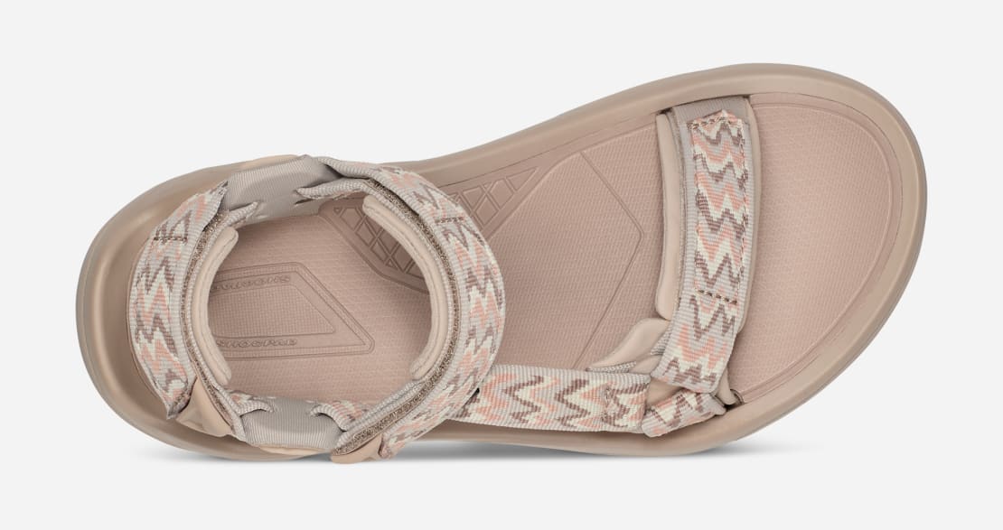 Women's Teva Terra FI 5 Universal Hiking Sandal Color: Shifting Layers Neutral 4