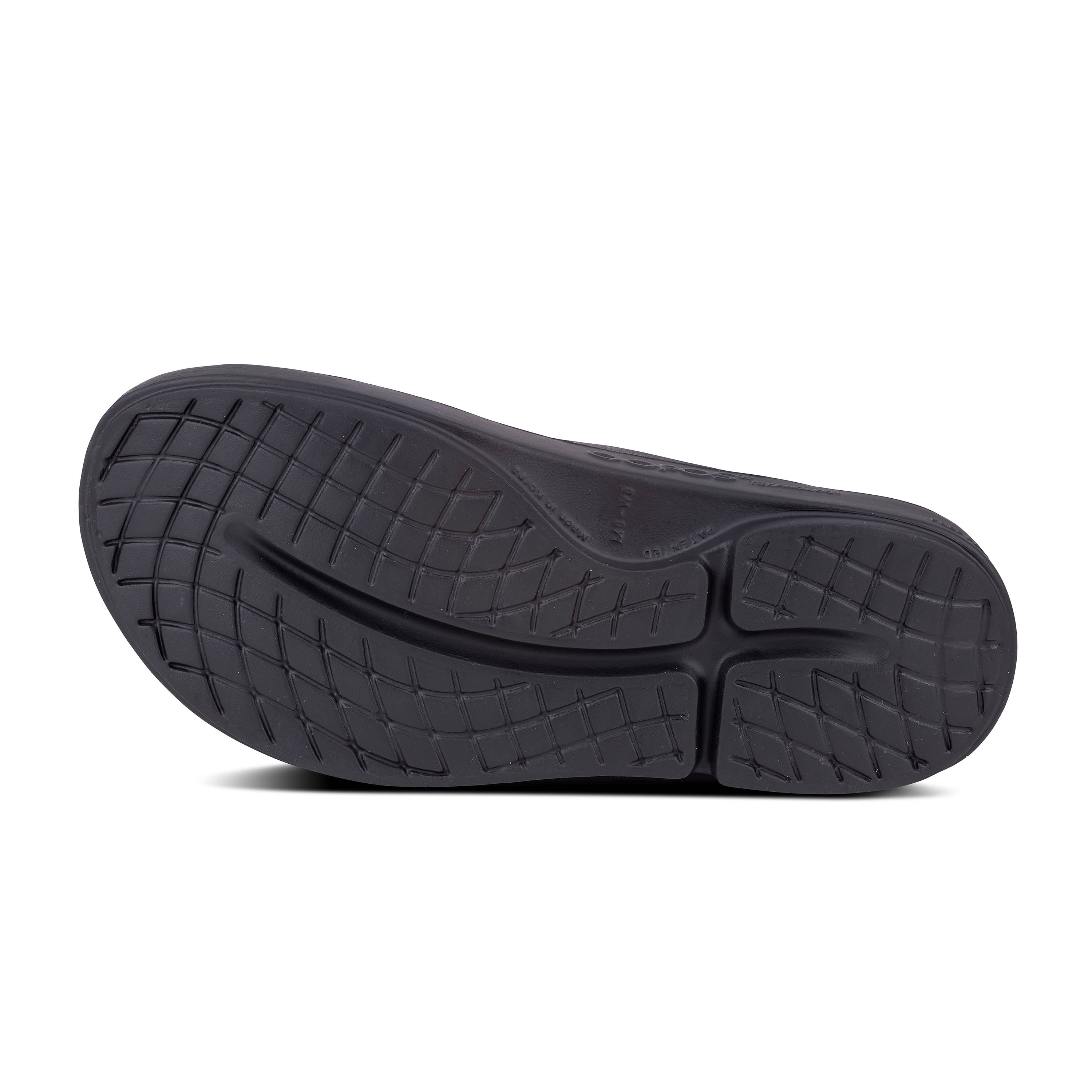Unisex OOfos OOahh Slide Color: Black 7