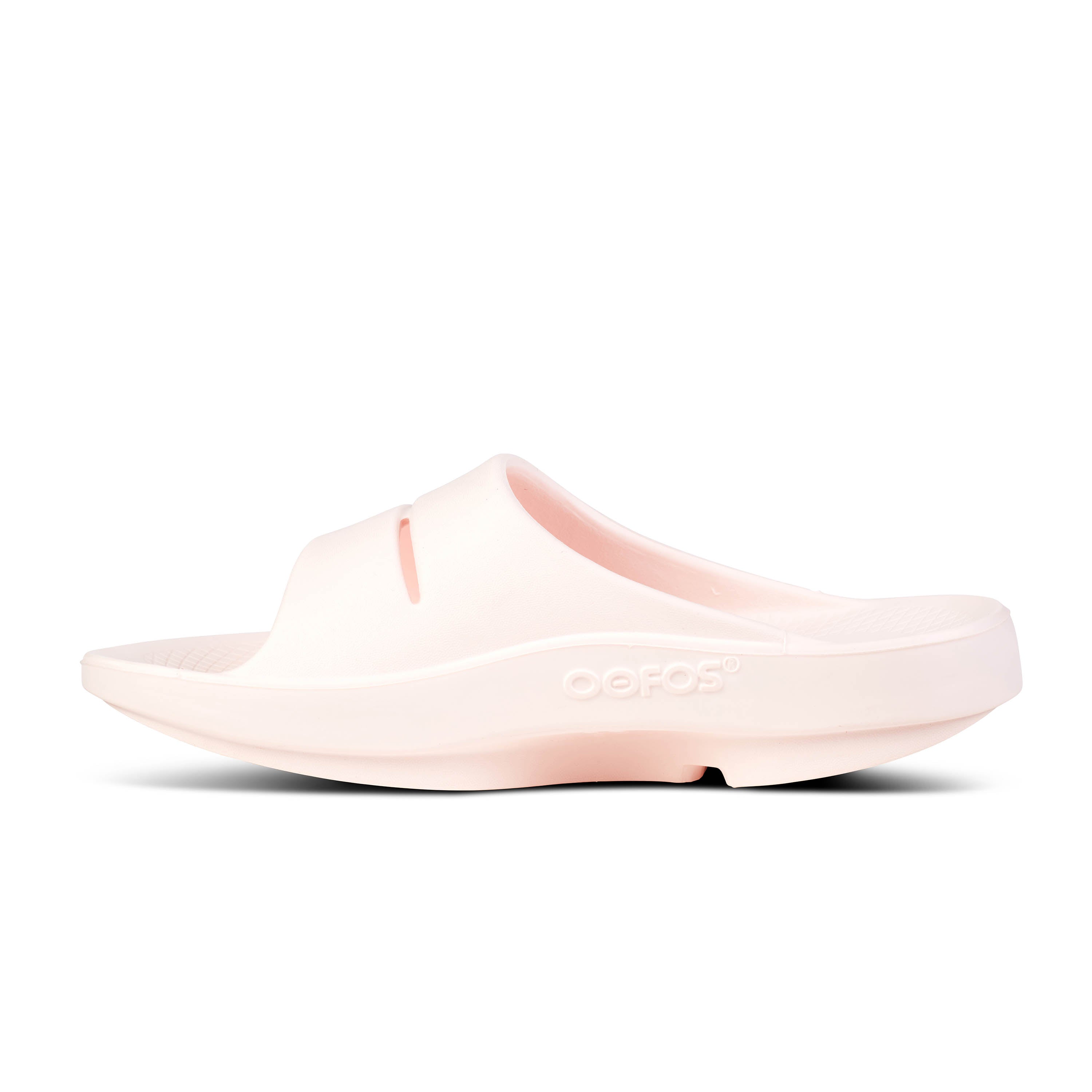 Women's OOfos OOahh Slide Color: Blush 7
