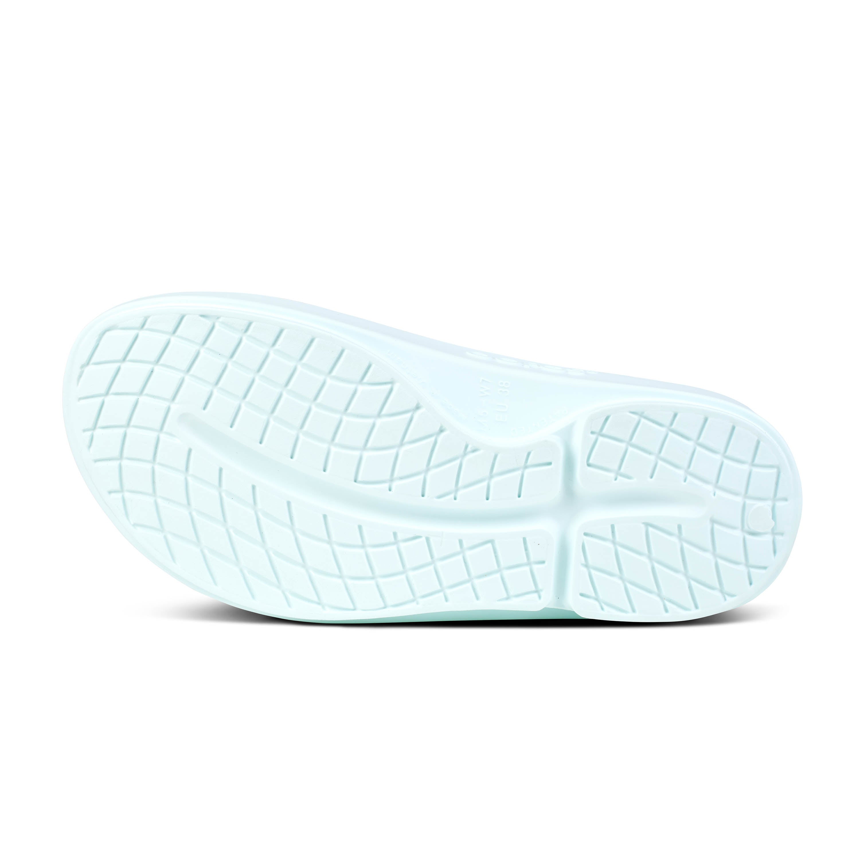 Women's OOfos OOahh Slide Color: Ice 3