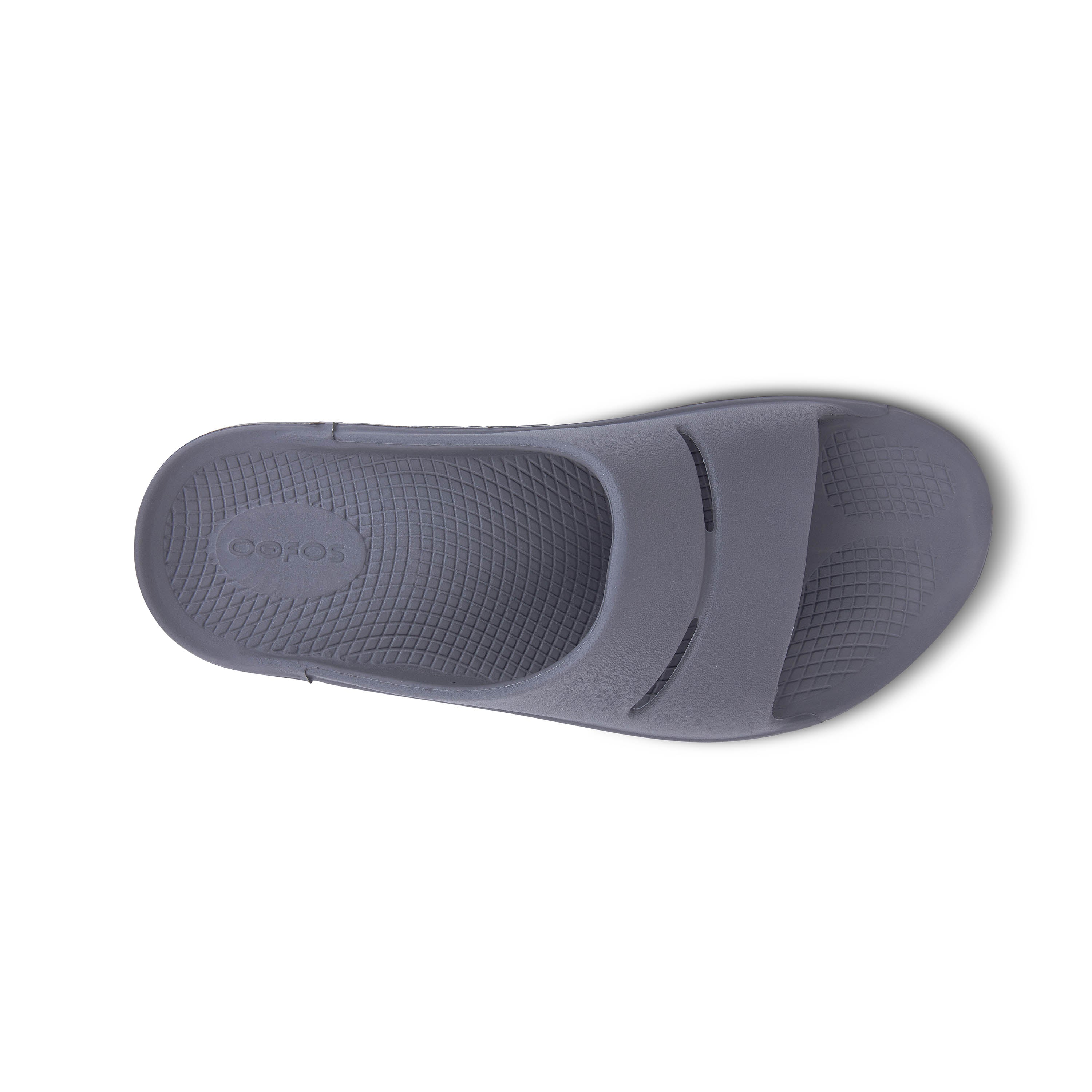 Unisex OOfos OOahh Slide Color: Slate 6