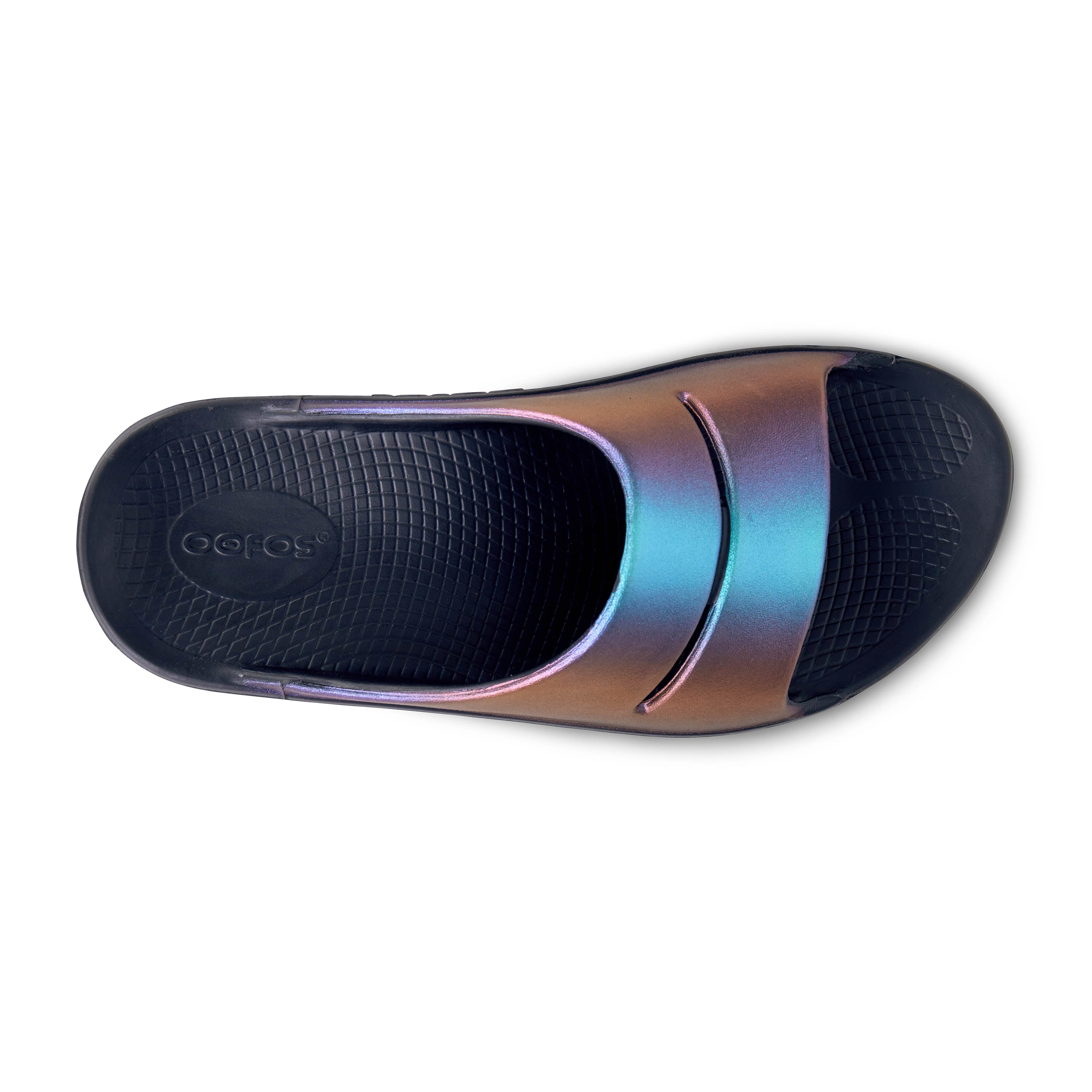 Women's Oofos OOahh Luxe Slide 6