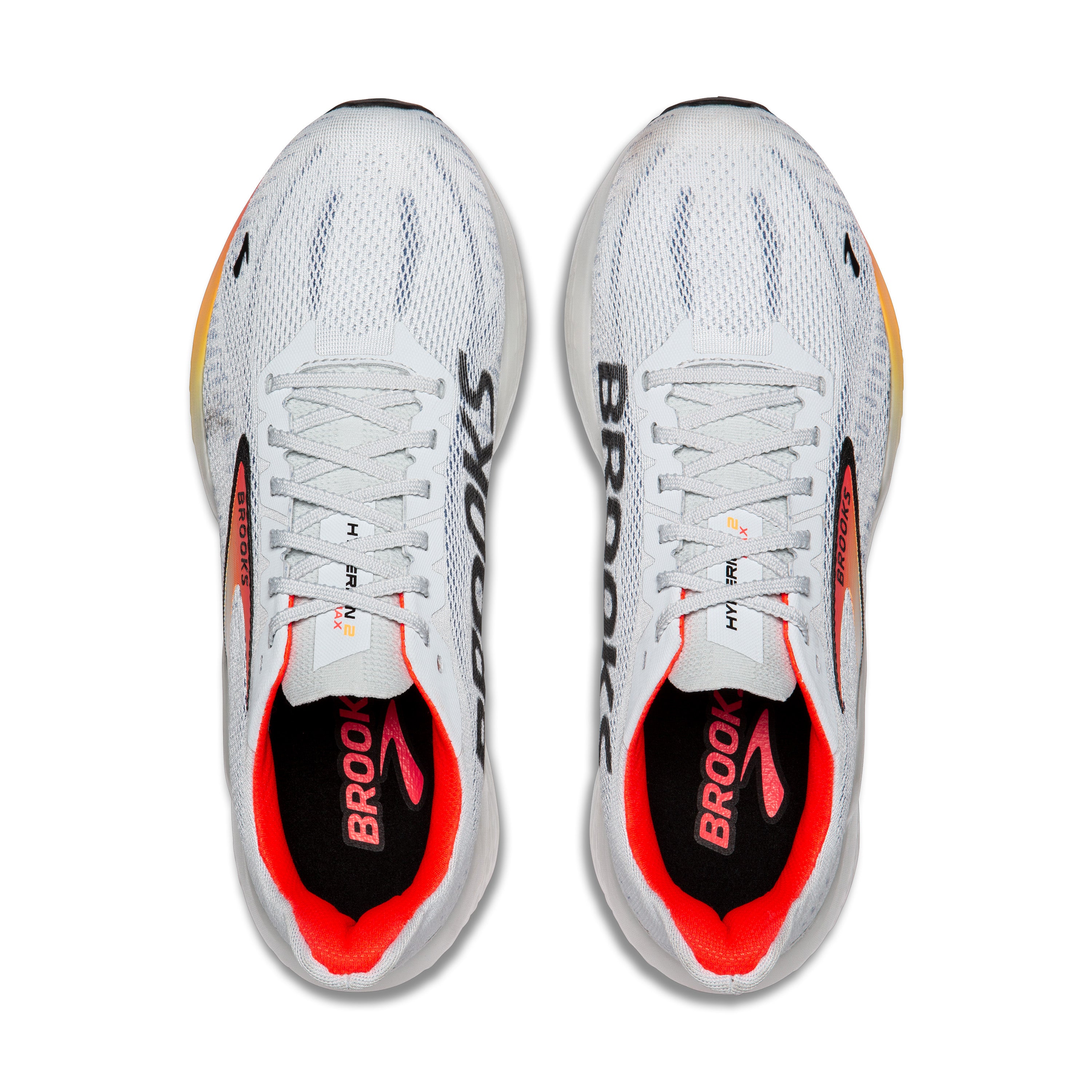 Men's Brooks Hyperion Max 2 Color: Illusion/Coral/Black 5