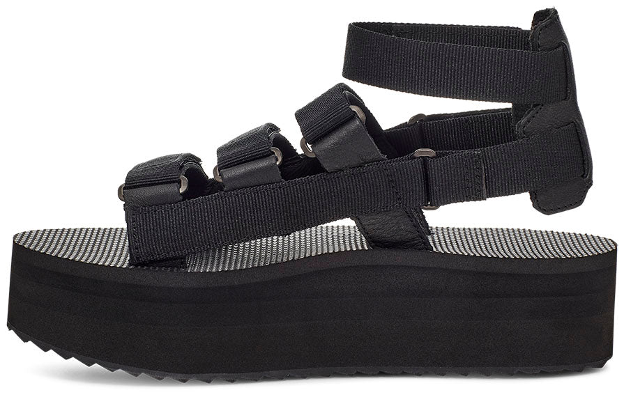 Women's Teva Flatform Mevia Color: Black 6