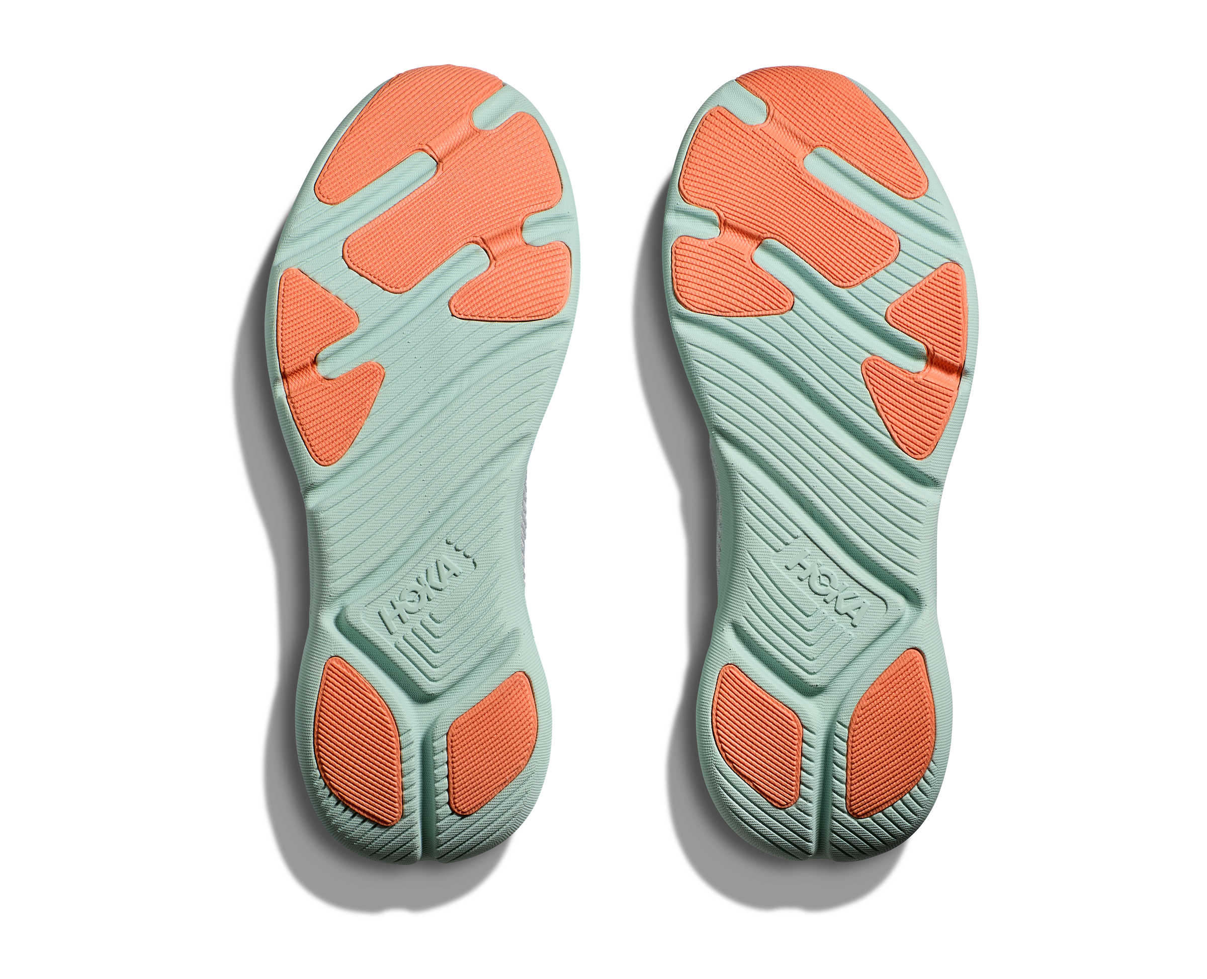 Women's Hoka Solimar Color: Stardust / Aqua Breeze 7