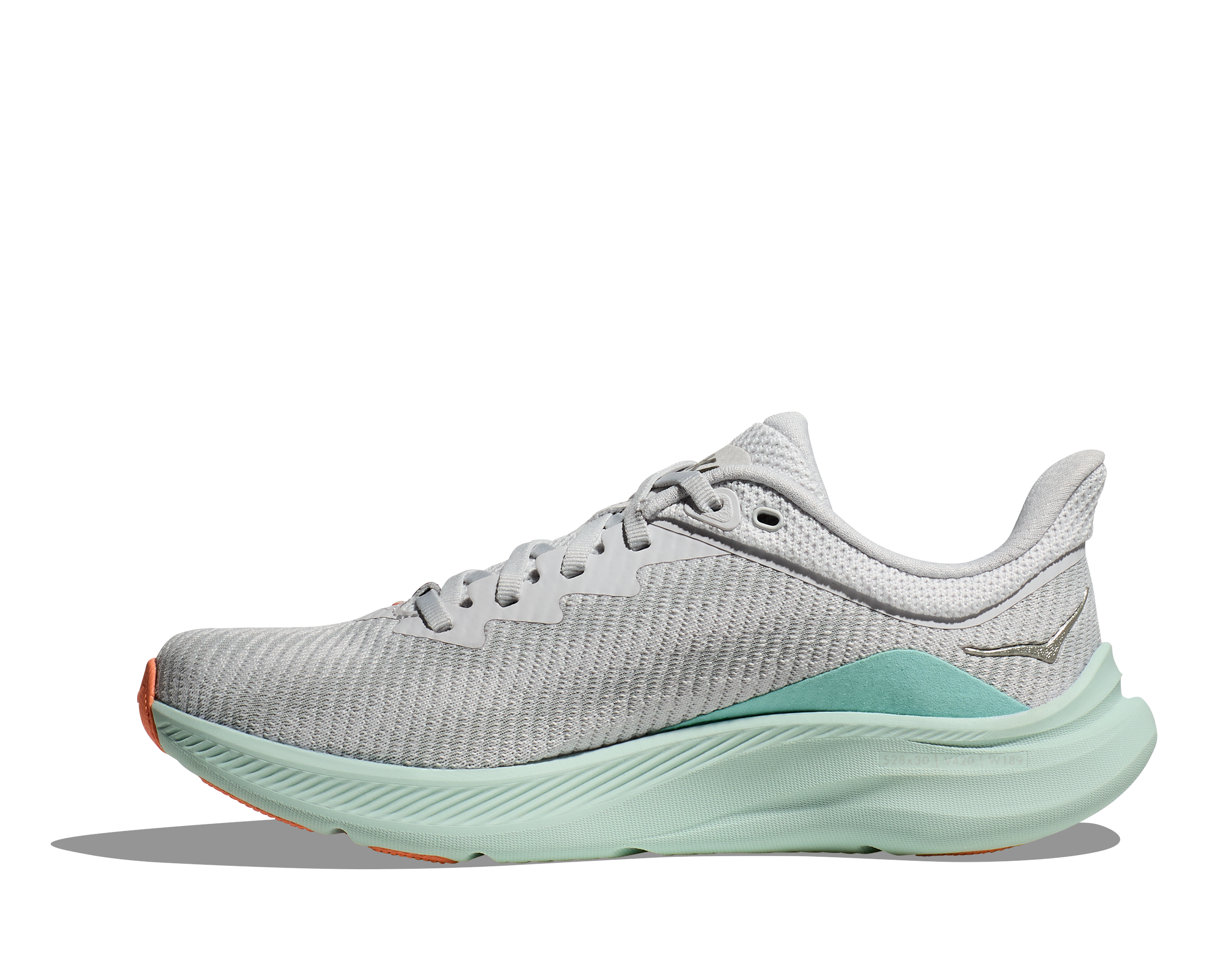 Women's Hoka Solimar Color: Stardust / Aqua Breeze 8