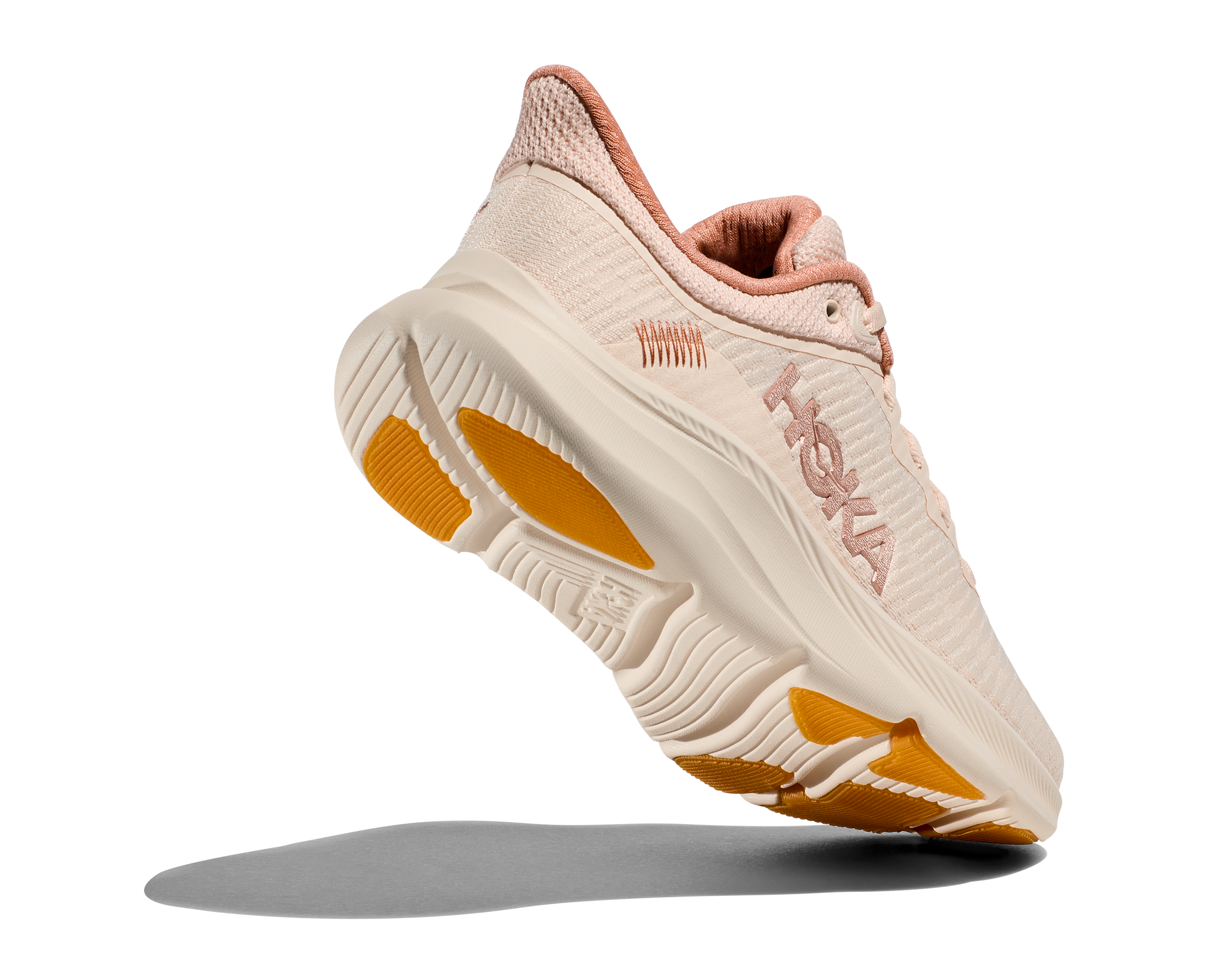 Women's Hoka Solimar Color: Vanilla / Sandstone 5