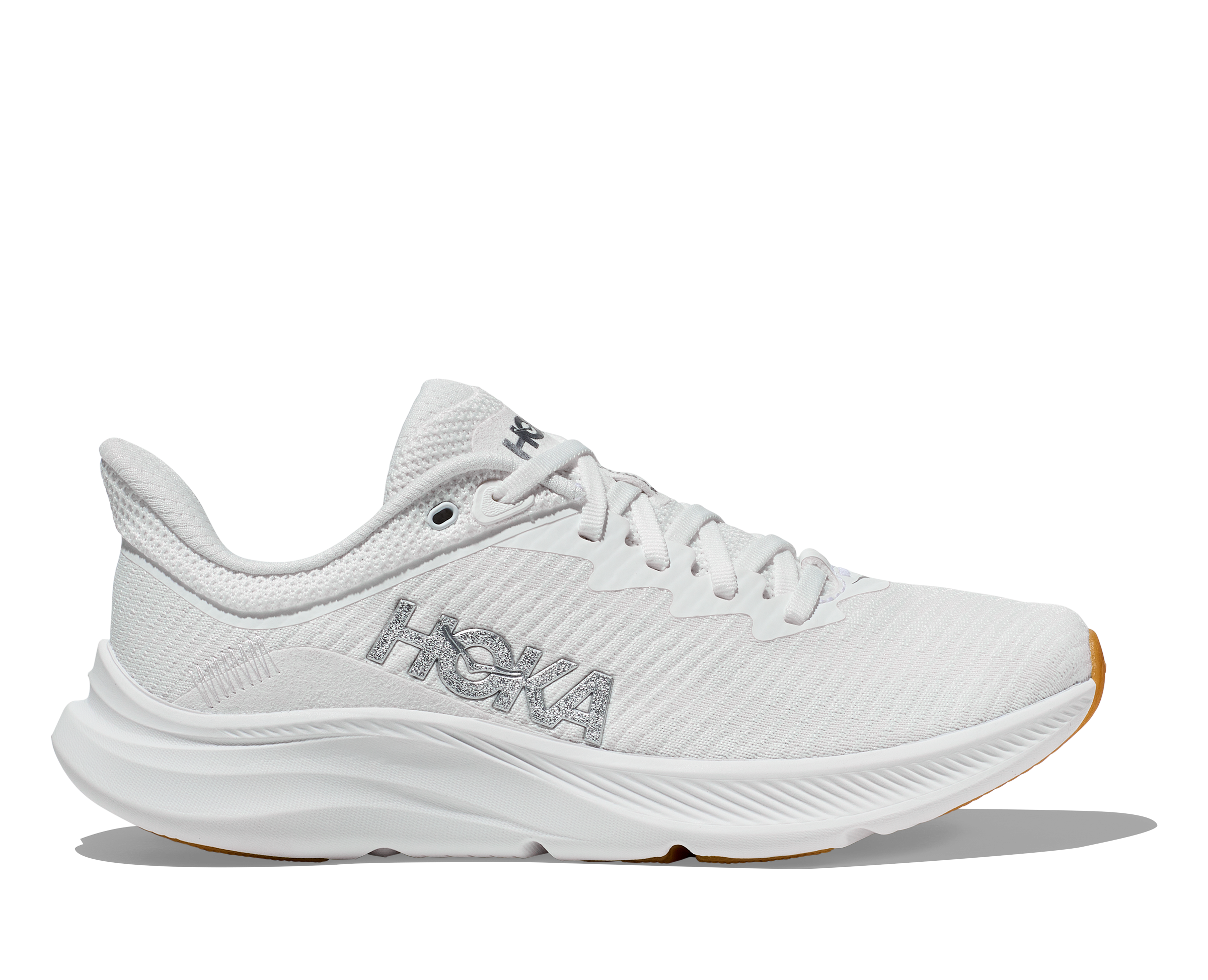 Women's Hoka Solimar Color: White/ White 4