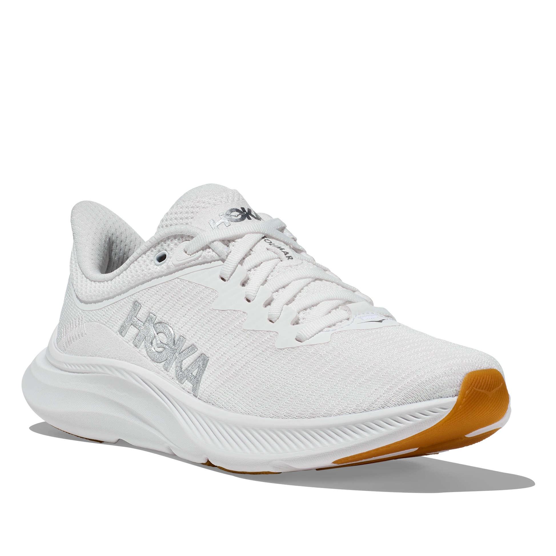 Women's Hoka Solimar Color: White/ White 1