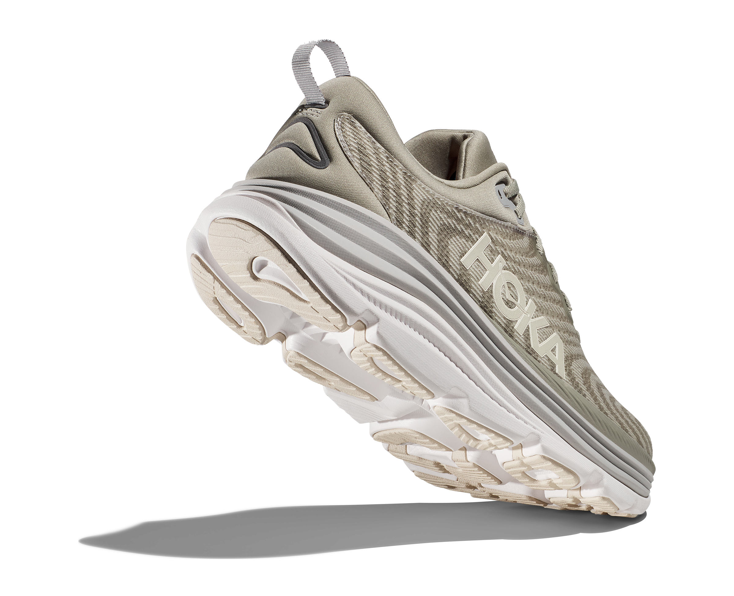Men's Hoka Gaviota 5 Color: Barley / Oat Milk (WIDE WIDTH) 5