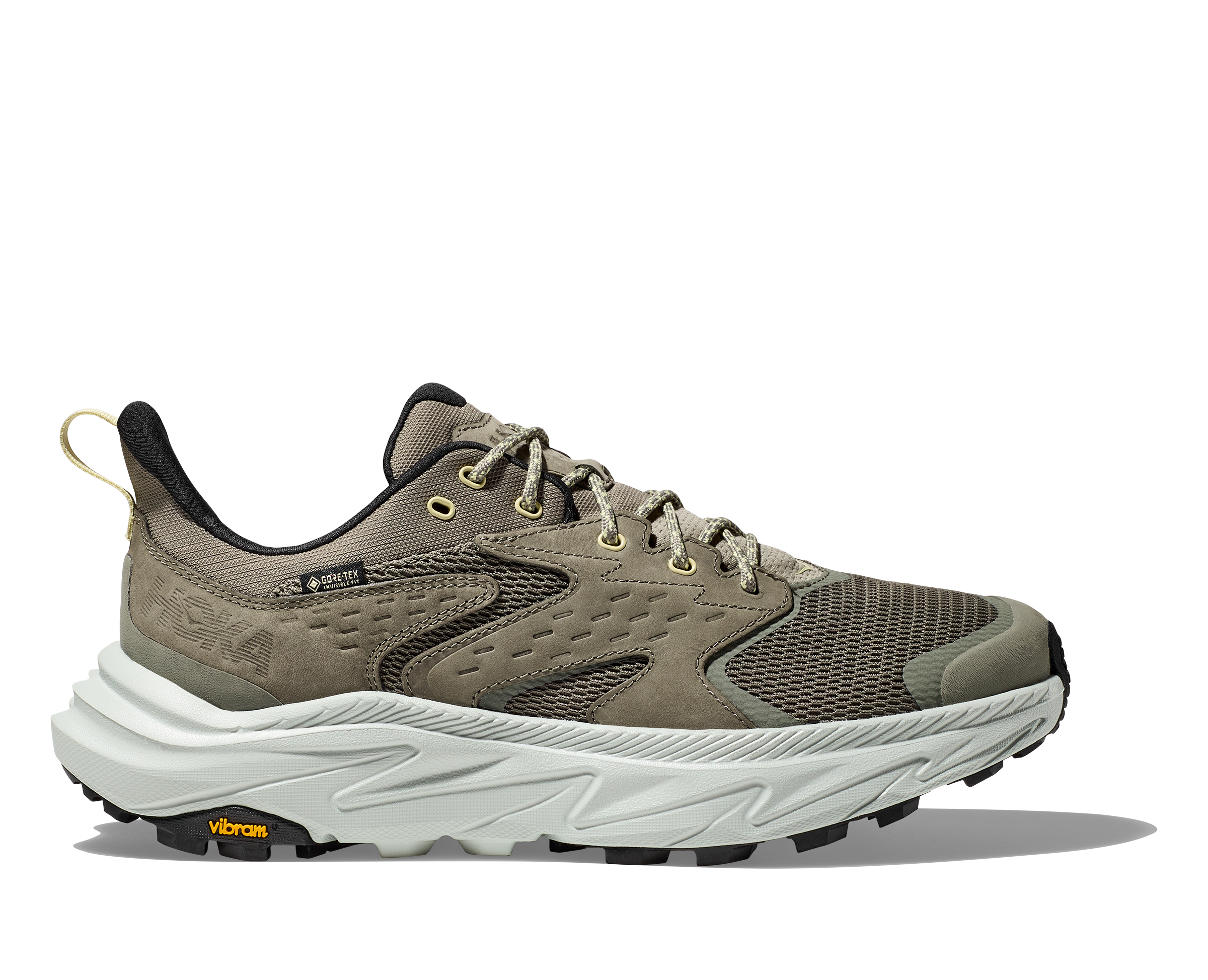 Men's Hoka Anacapa 2 Low GTX Color: Olive Haze/ Mercury