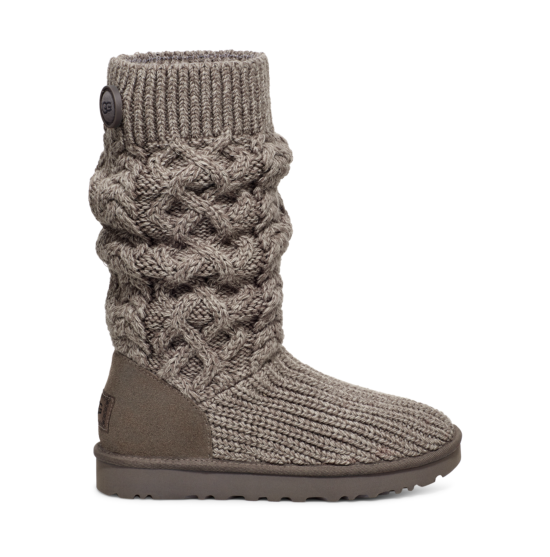 Women's UGG Classic Cardi Cabled Knit Boot 11