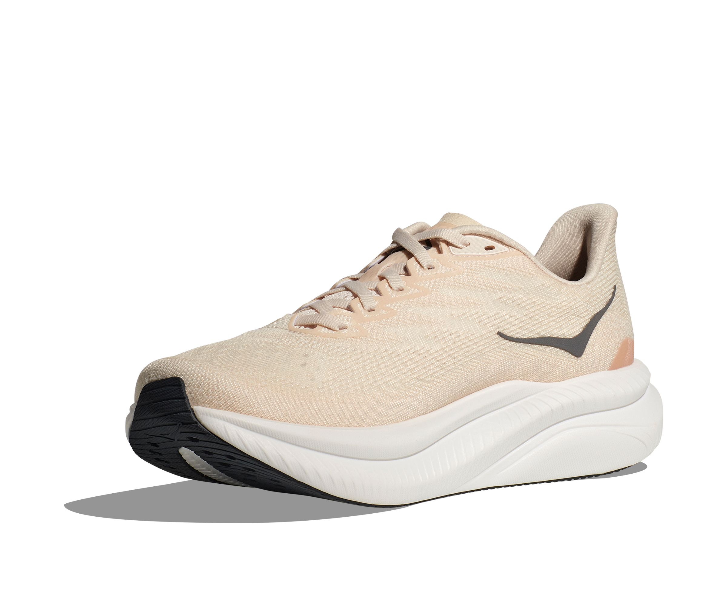 Women's Hoka Mach 6 Color: Eggnog / Vanilla 2