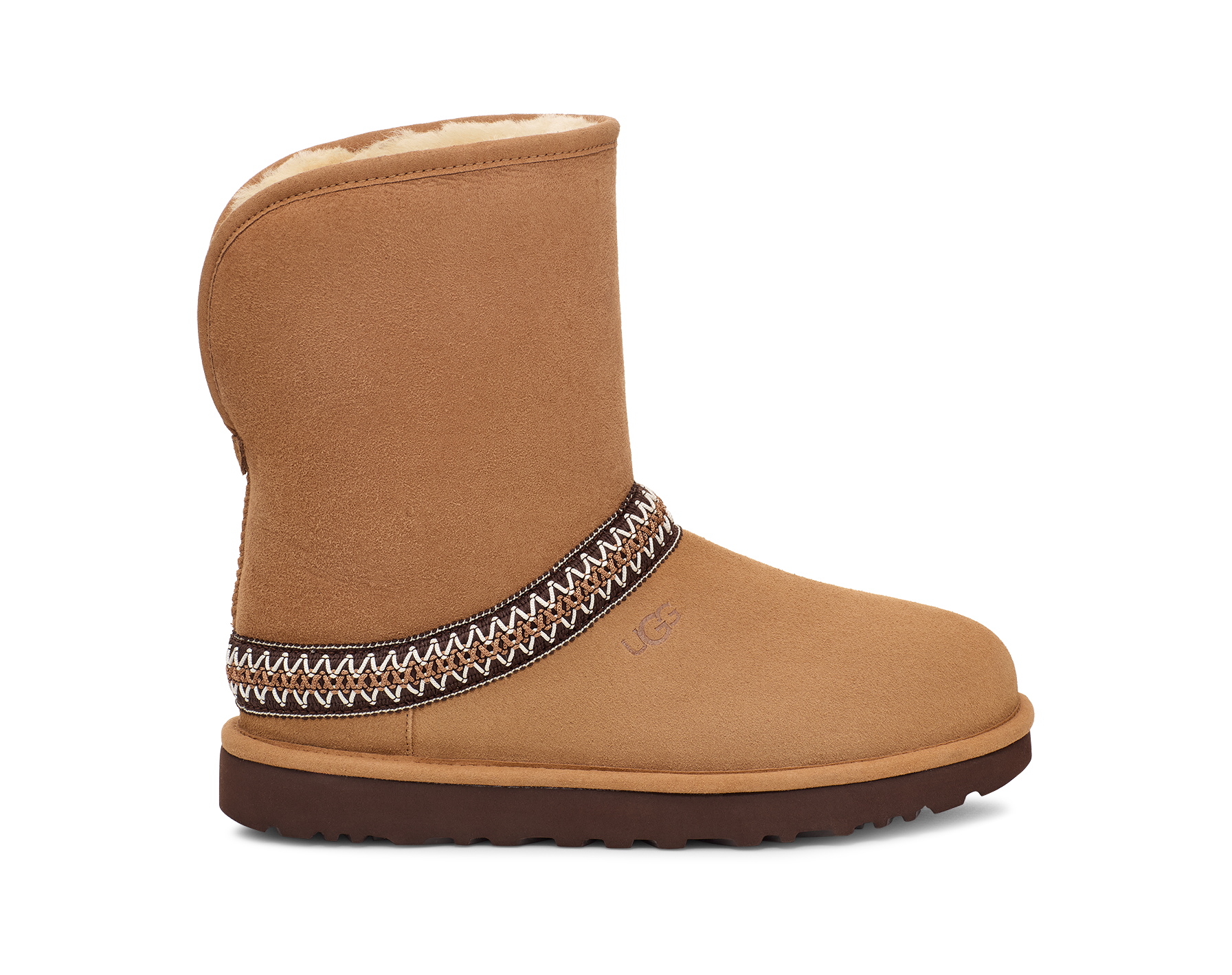 Women's UGG Classic Short Crescent Boot 2