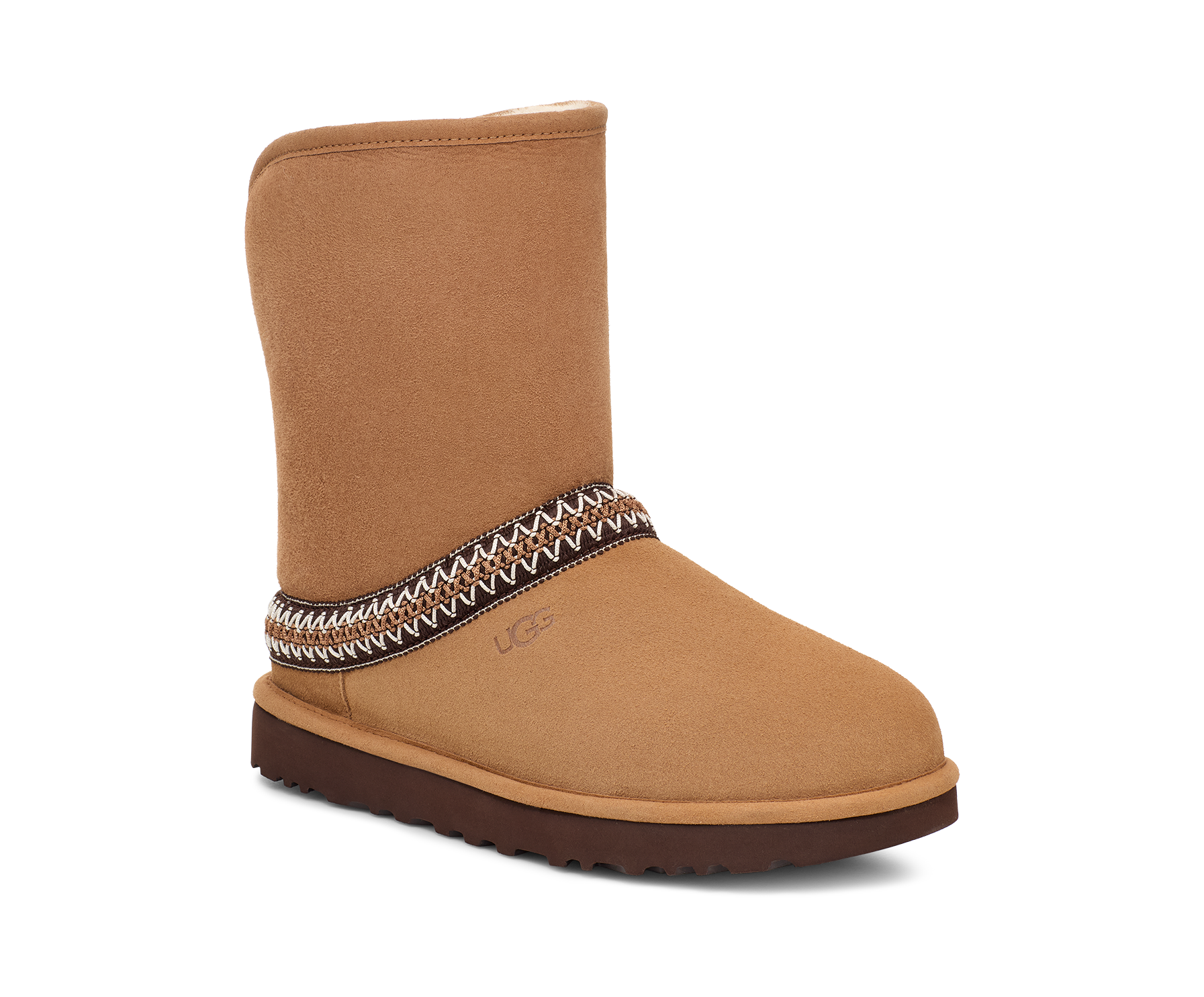 Women's UGG Classic Short Crescent Boot 1