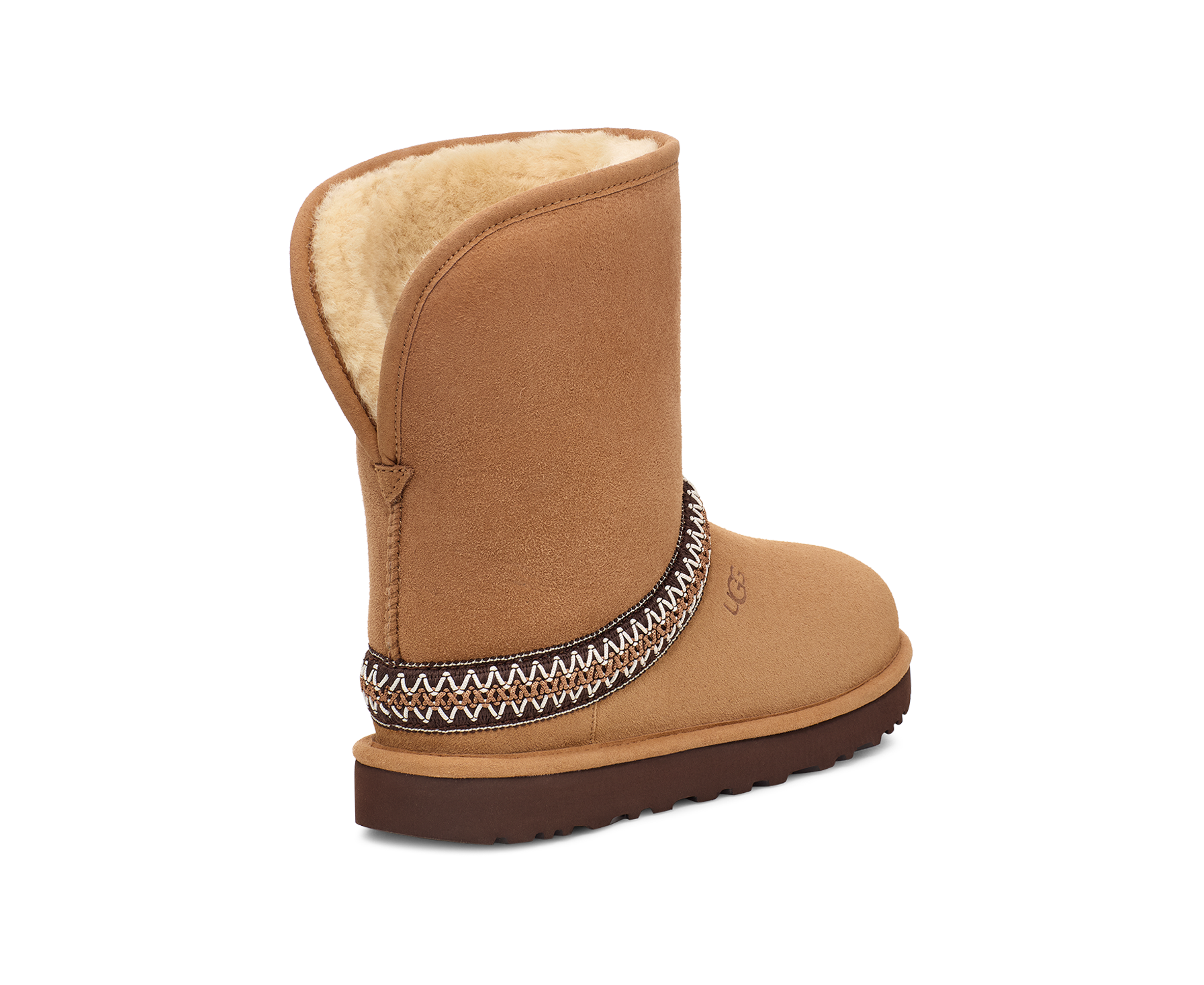 Women's UGG Classic Short Crescent Boot 5